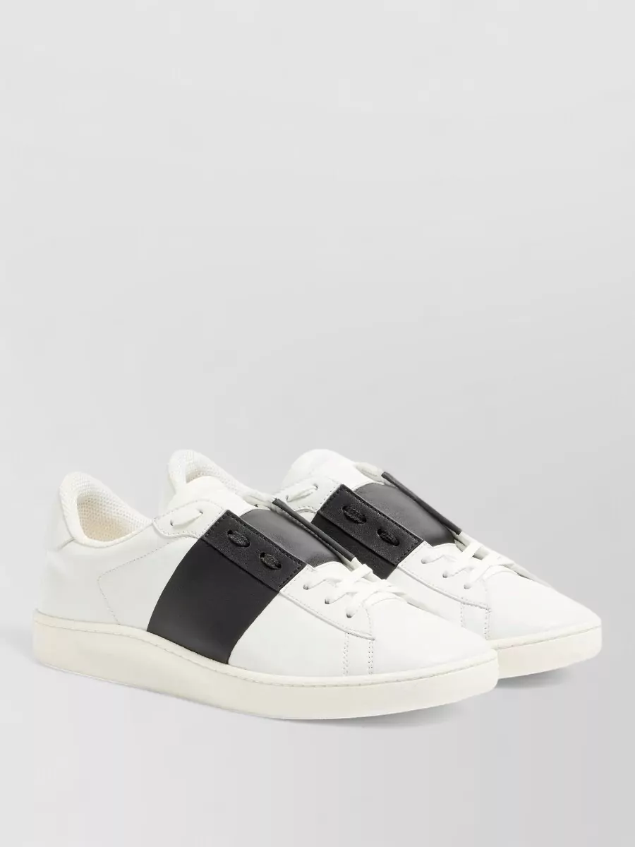 Valentino leather low-top sneakers