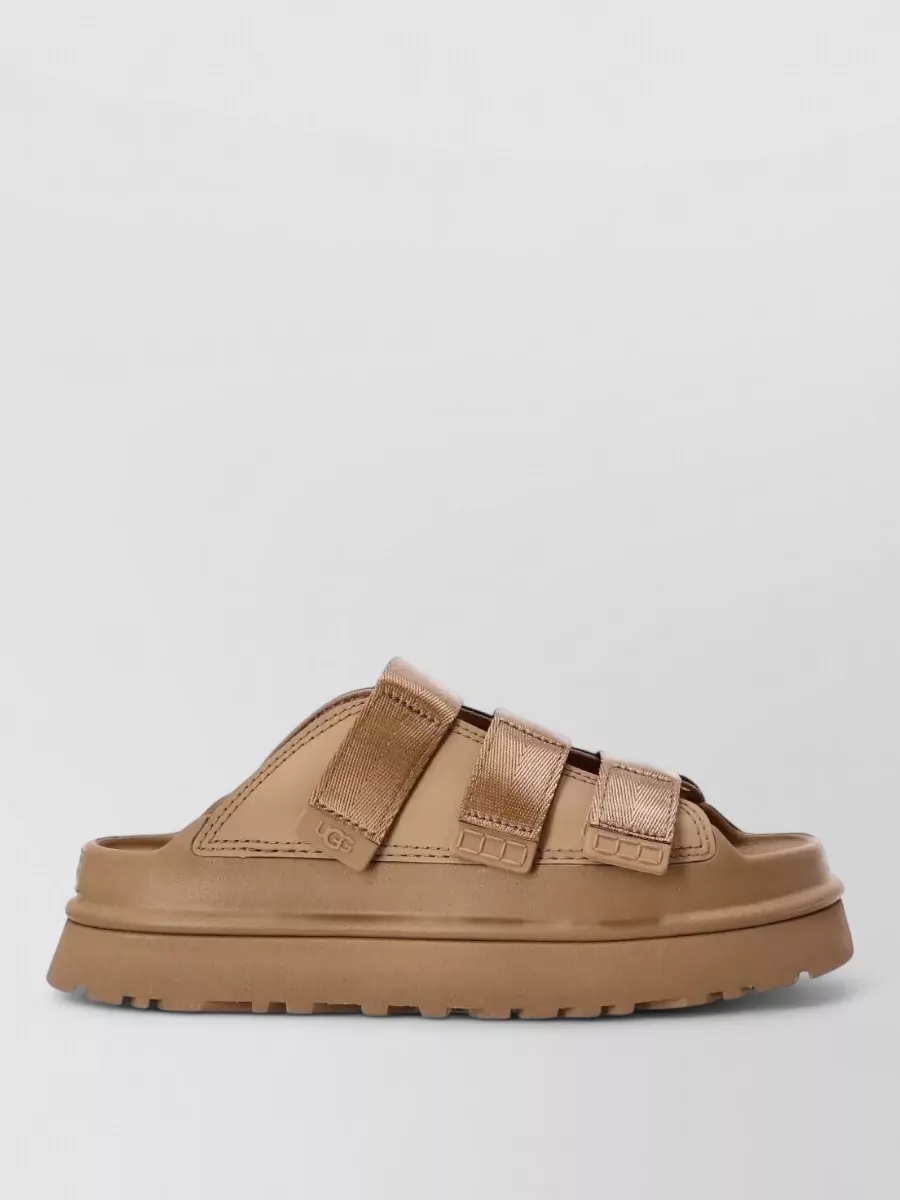 Ugg Suede Leather Goldenglow Slide Mules