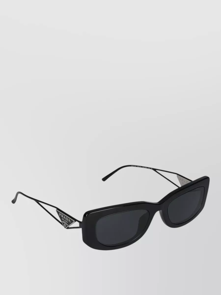 Prada Sunglasses 0pr 14ys Rectangular Metal Frame