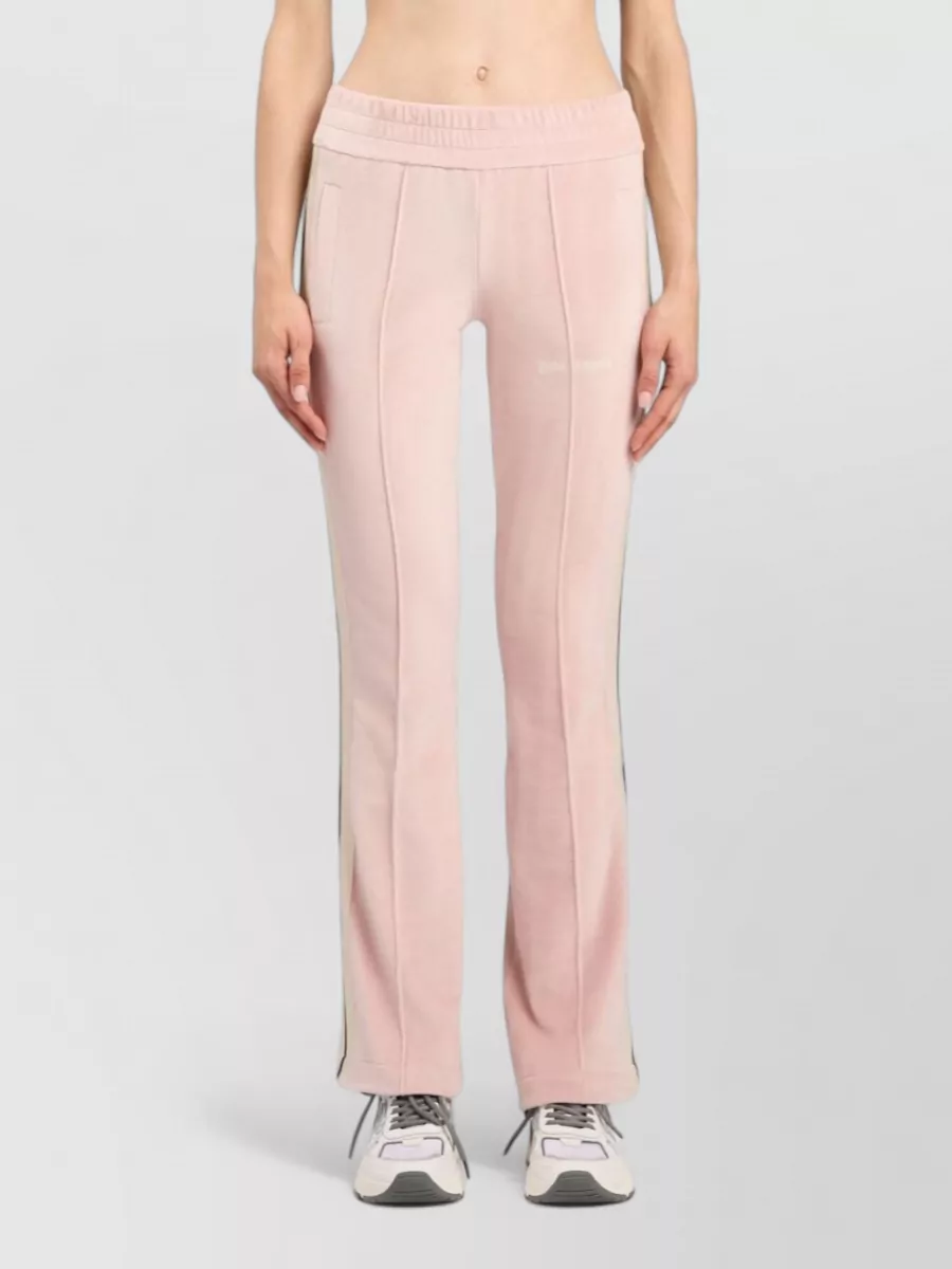 Palm Angels Chenille Flared Track Pants