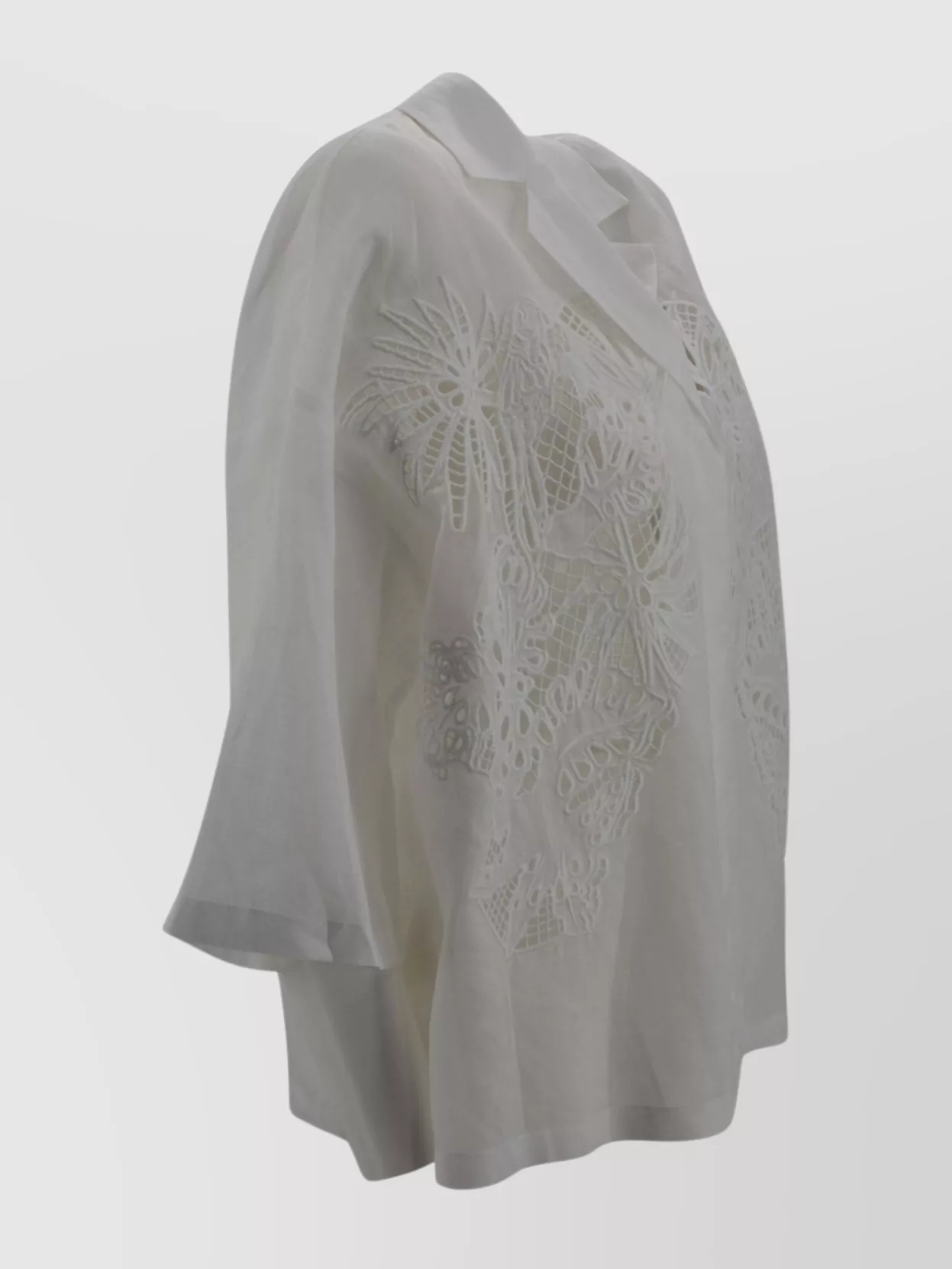 's Max Mara Boxy Shirt In Ramie Canvas
