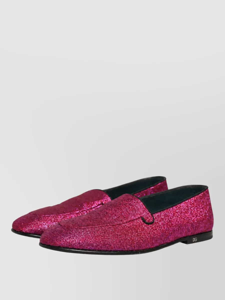 Dolce&Gabbana Leather Slippers