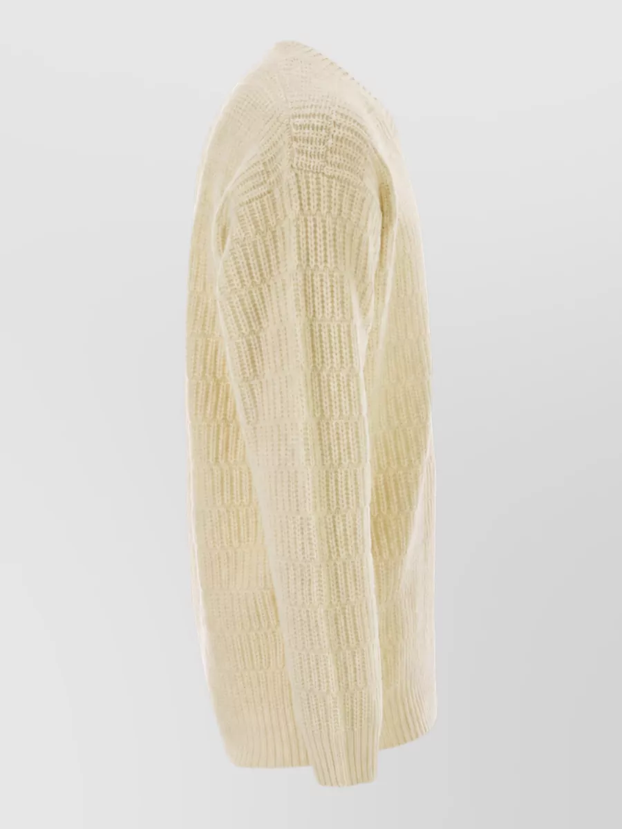 Pt Torino Virgin Wool V-Neck Jumper