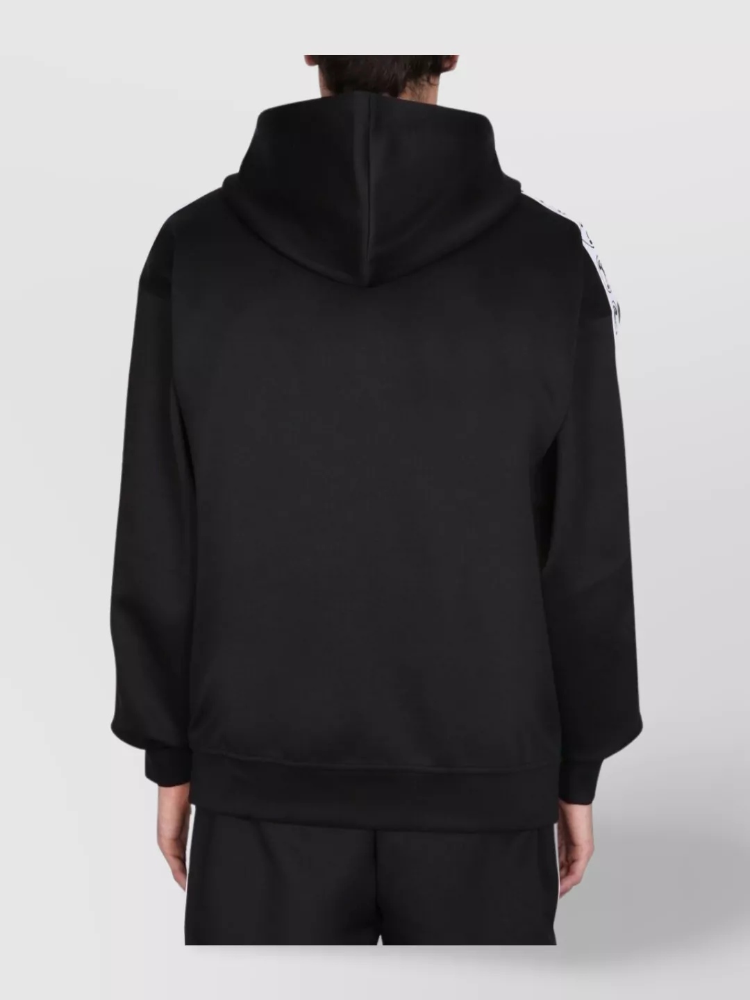 Moschino Logo Hooded Sweatshirt Pockets