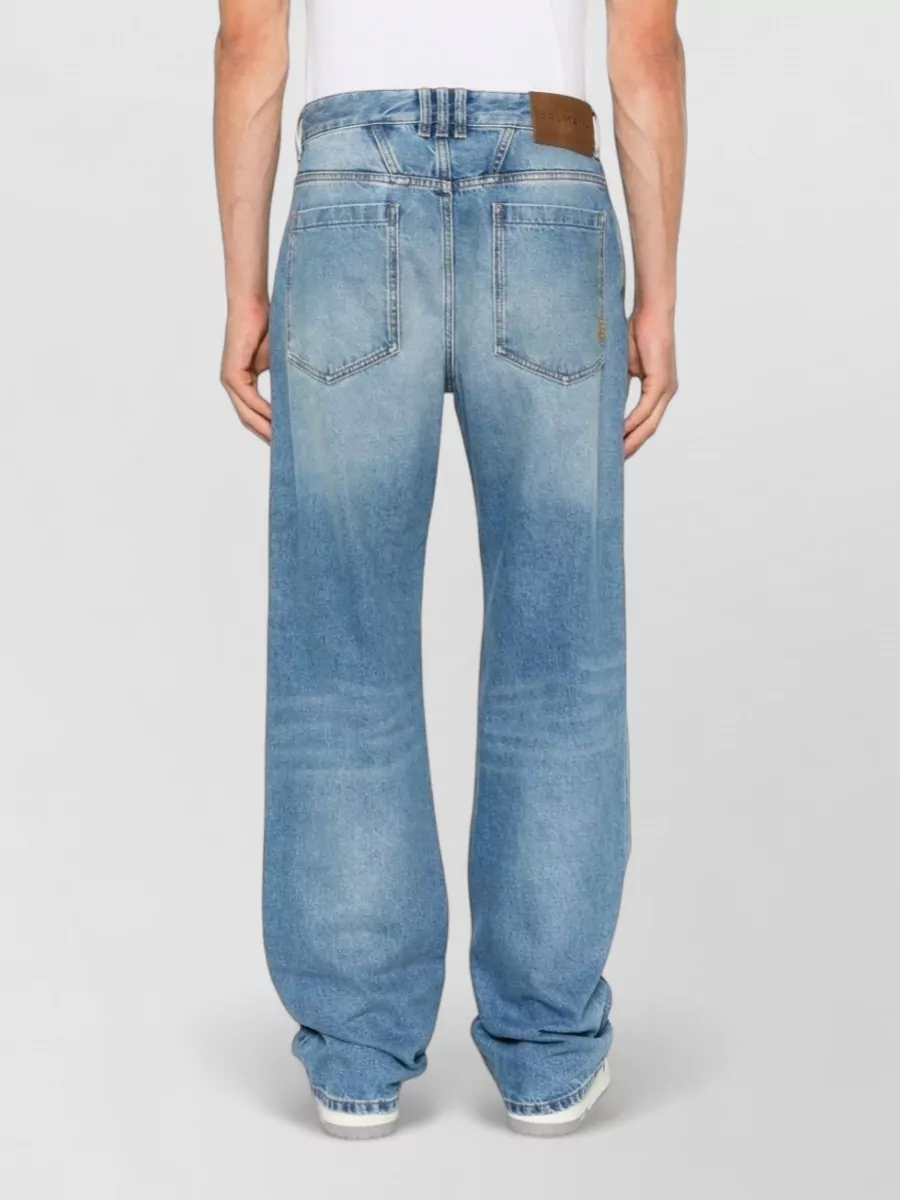 Balmain Wide-Leg Jeans