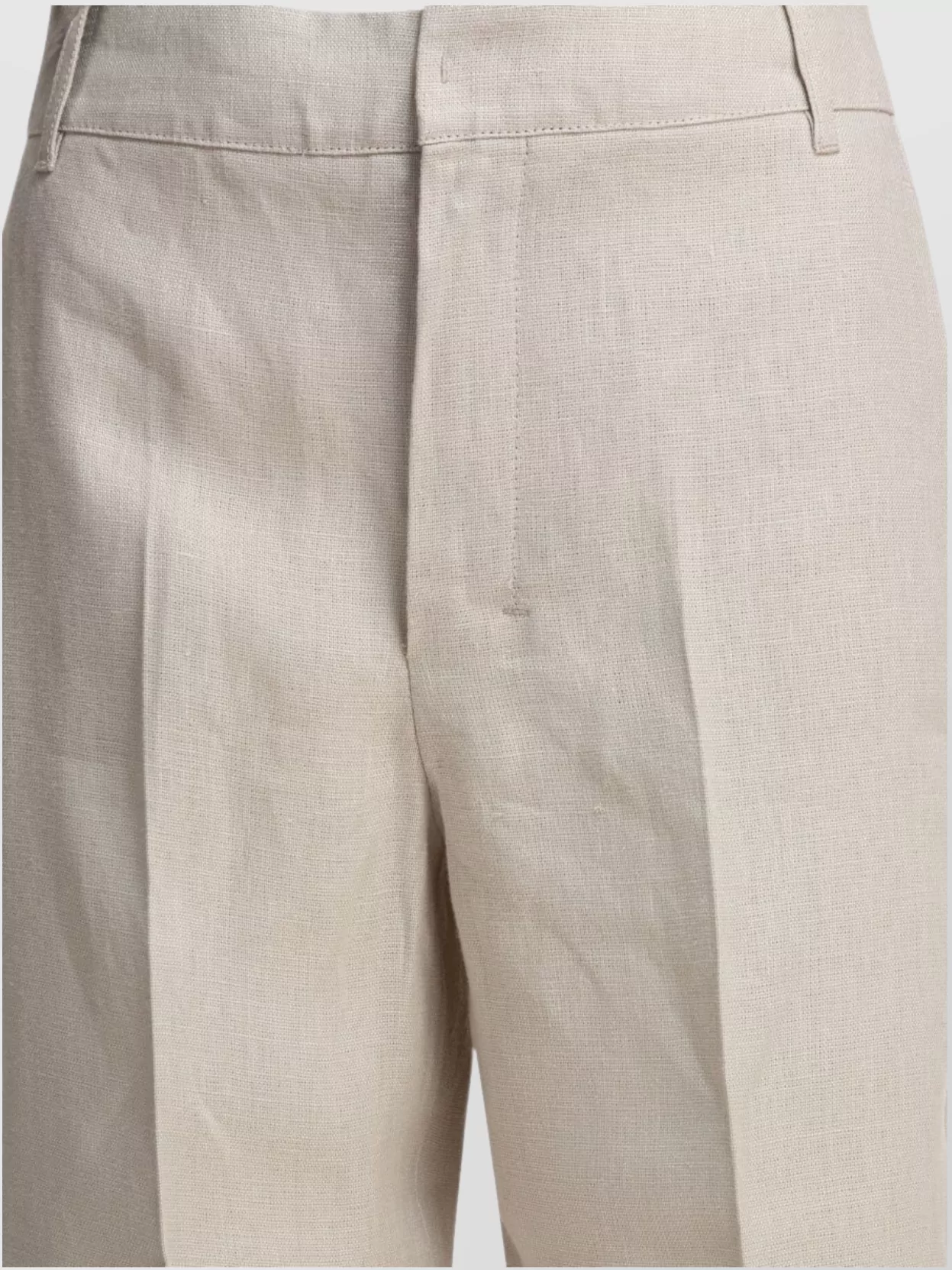 Shop 's Max Mara Tailored Trousers With Belt Loops And Cuffed Hem