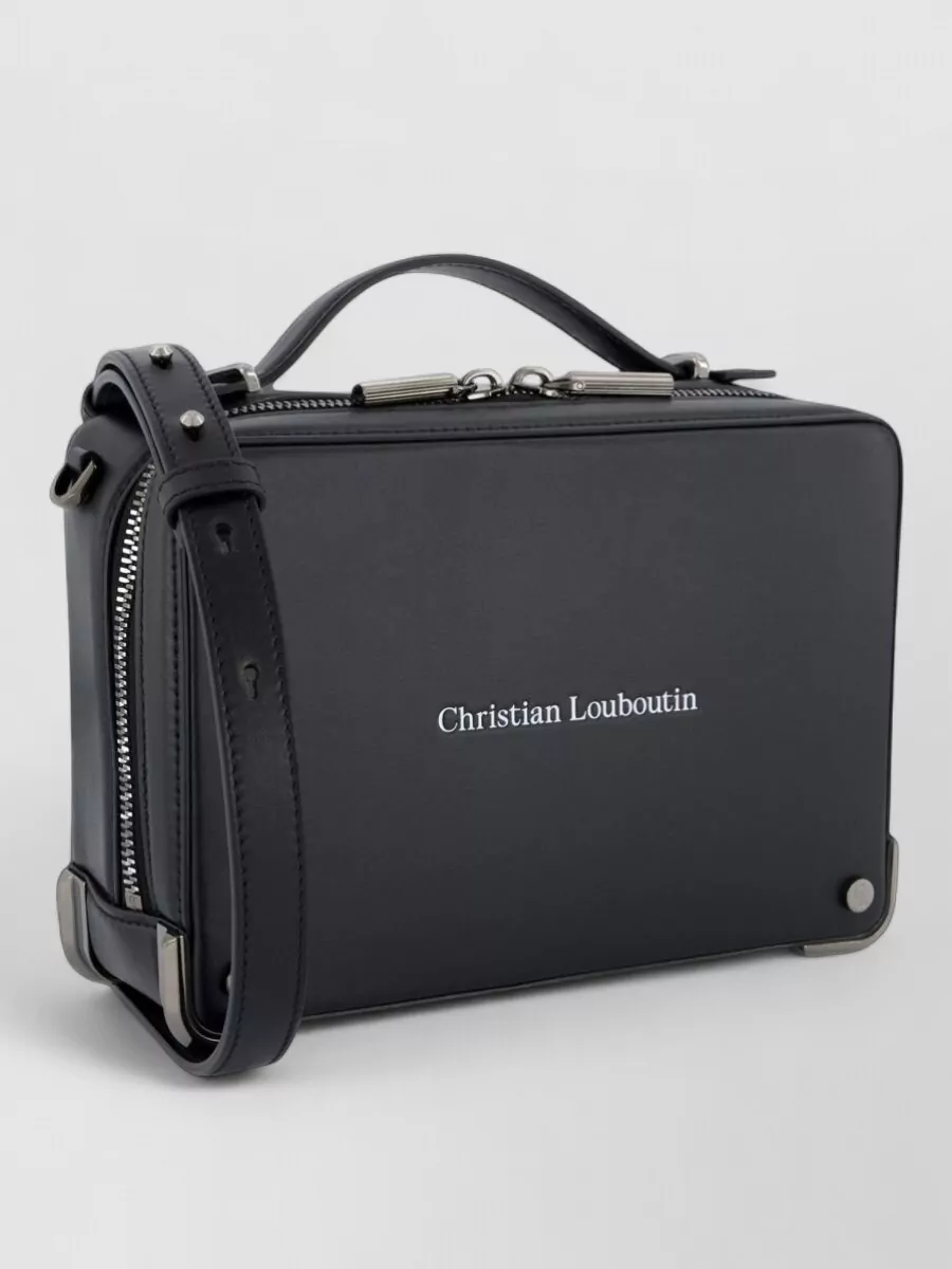 Christian Louboutin leather briefcase