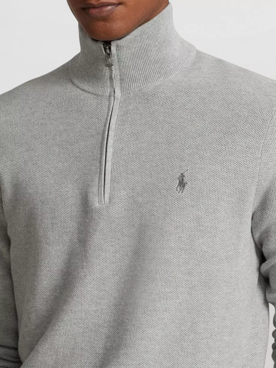 Polo Ralph Lauren Cotton Quarter-Zip Jumper
