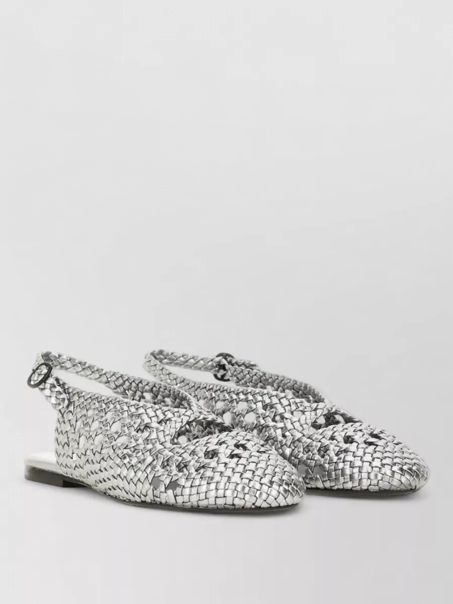 Hereu Leather Ballerina Flats
