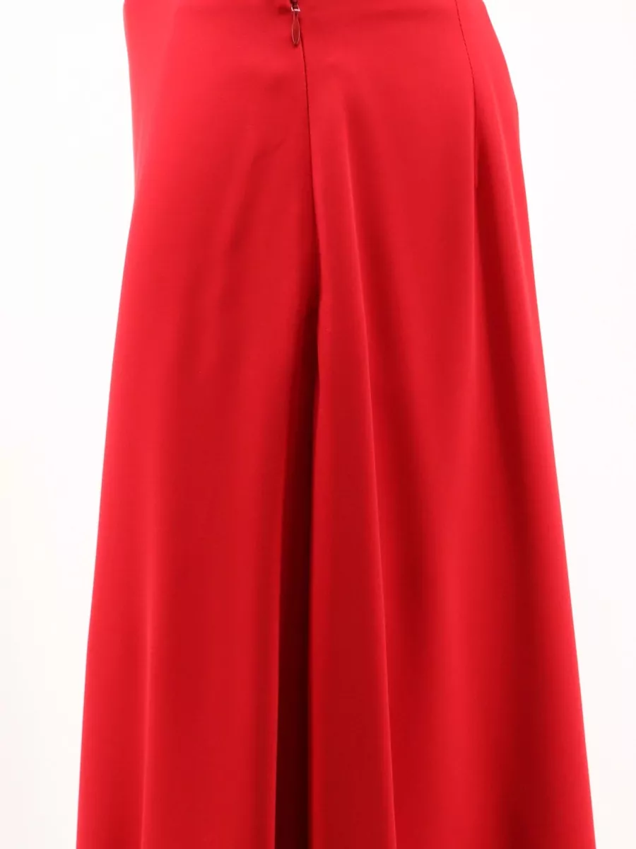 Valentino Silk Flared Midi Skirt