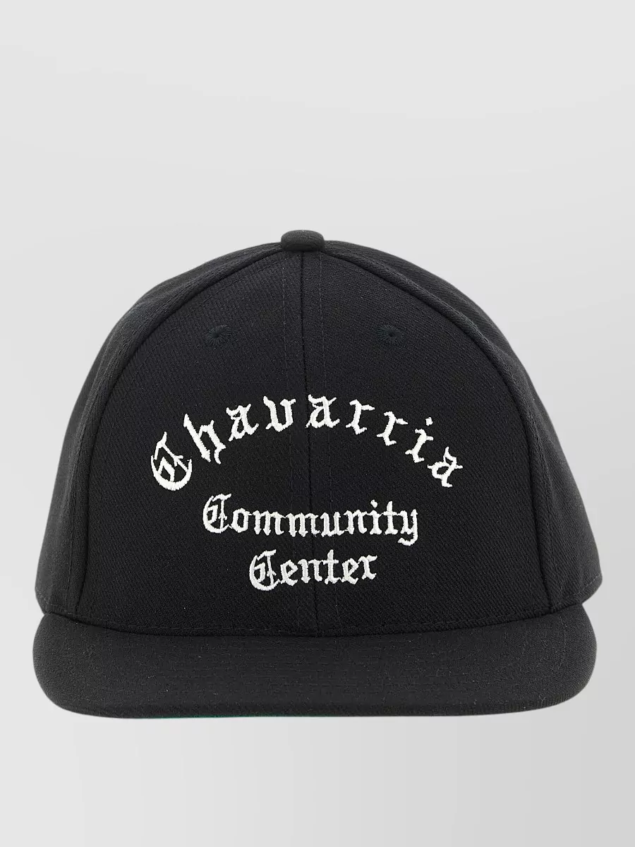 Willy Chavarria Embroidered baseball cap