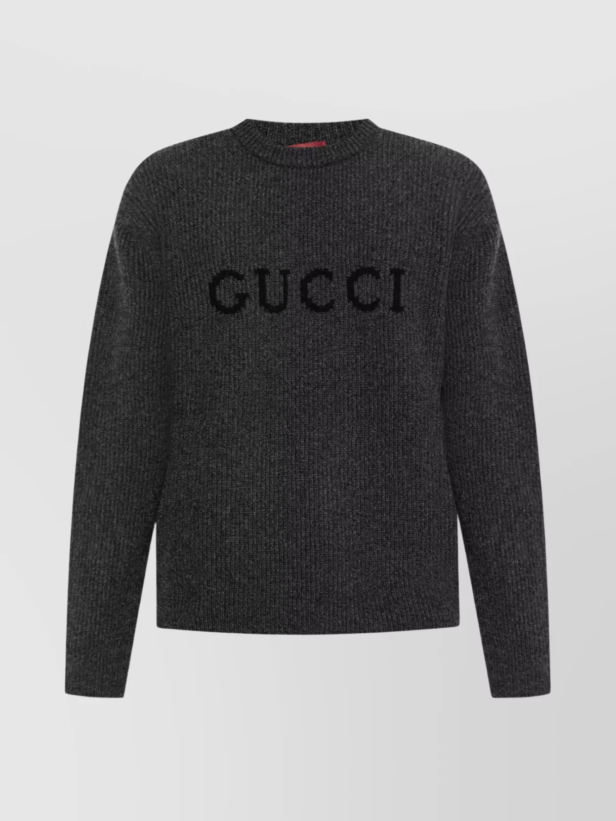 Gucci Logo-embroidered Ribbed Sweater In Green