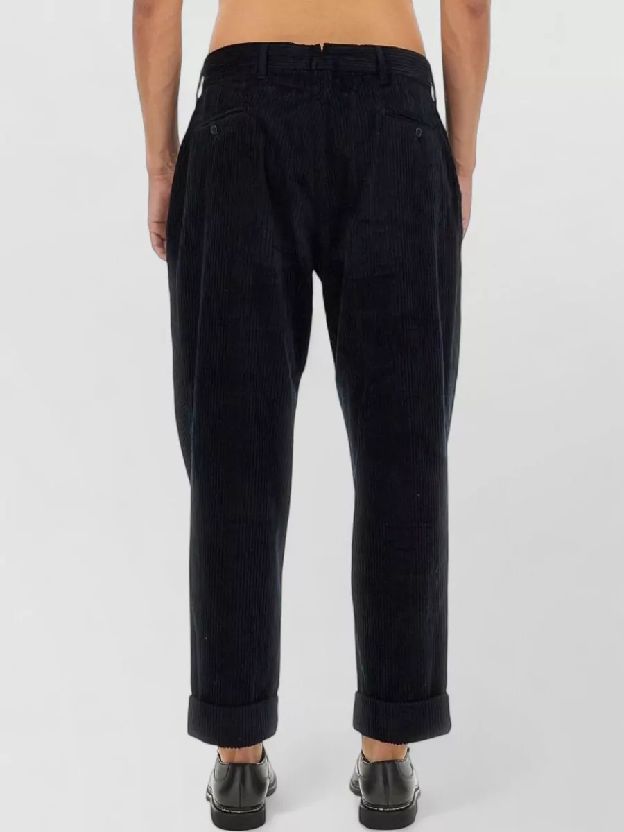 Engineered Garments Velvet Straight-Leg Trousers
