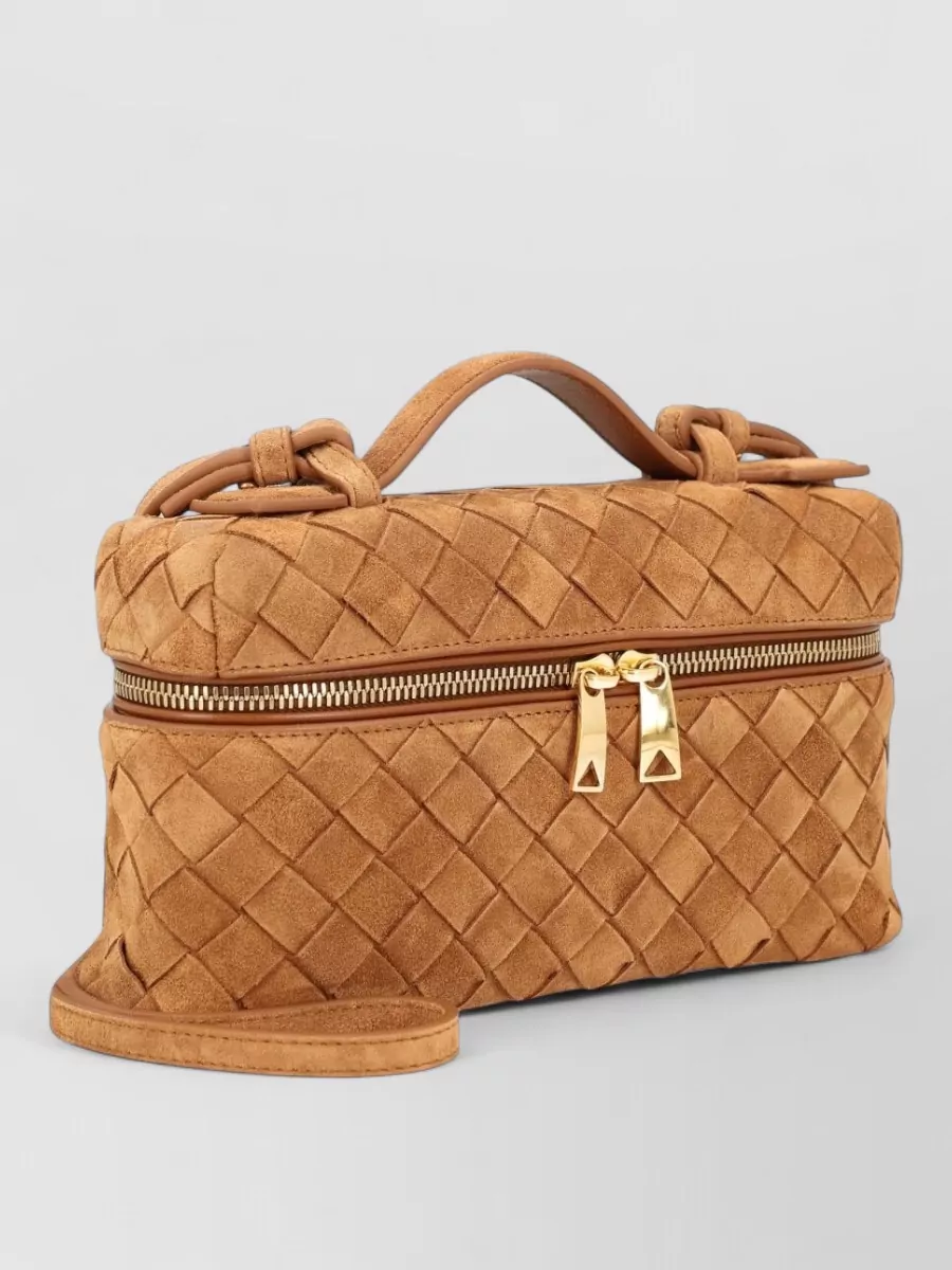 Bottega Veneta Bang Bang Leather Clutch Bag