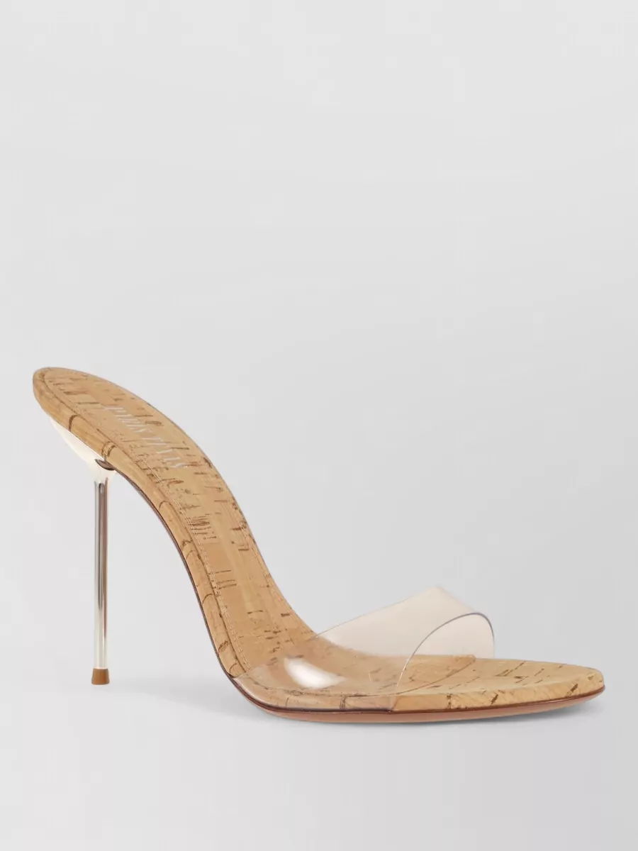 Paris Texas Leather Mule Pumps