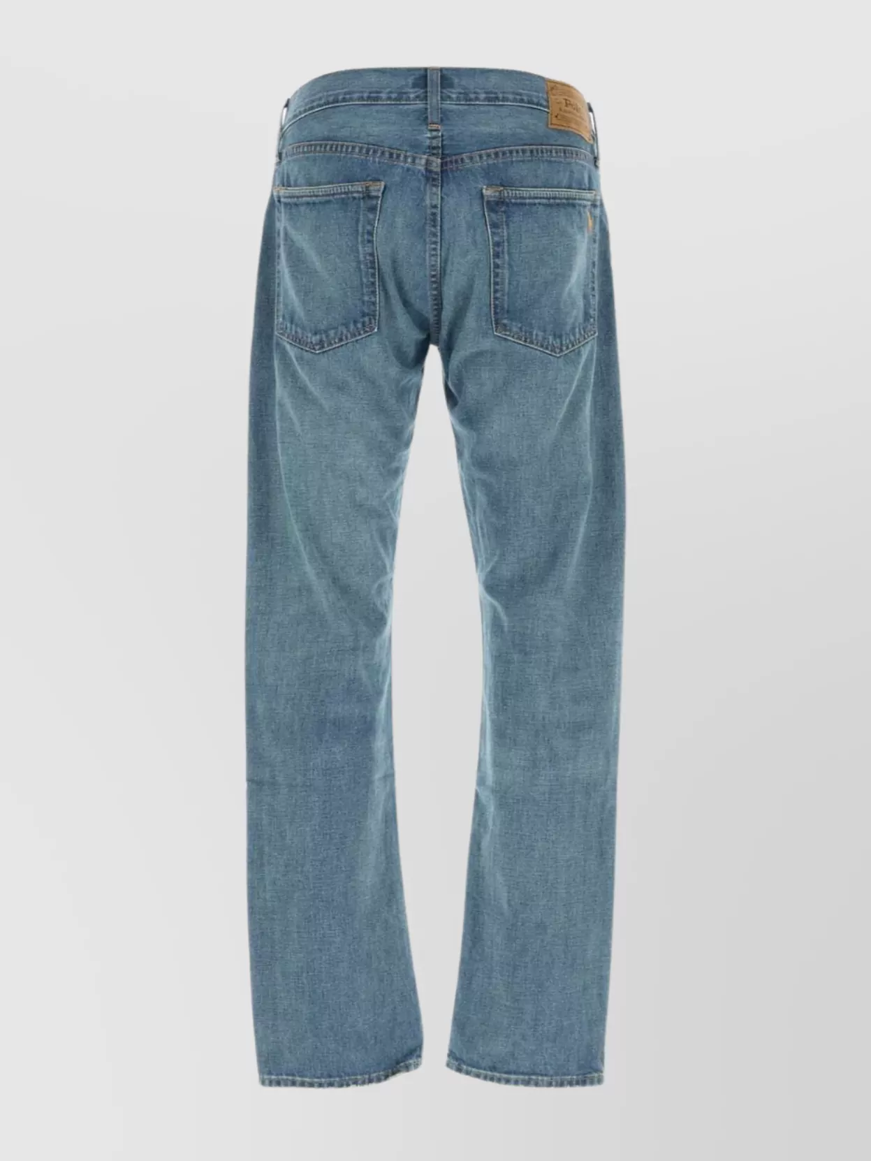 Polo Ralph Lauren Straight Leg Denim Jeans With Faded Wash