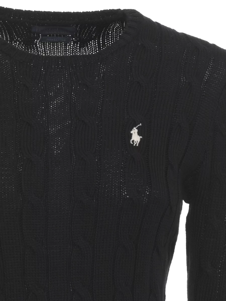 Ralph Lauren Cable-Knit Cotton Crewneck Jumper