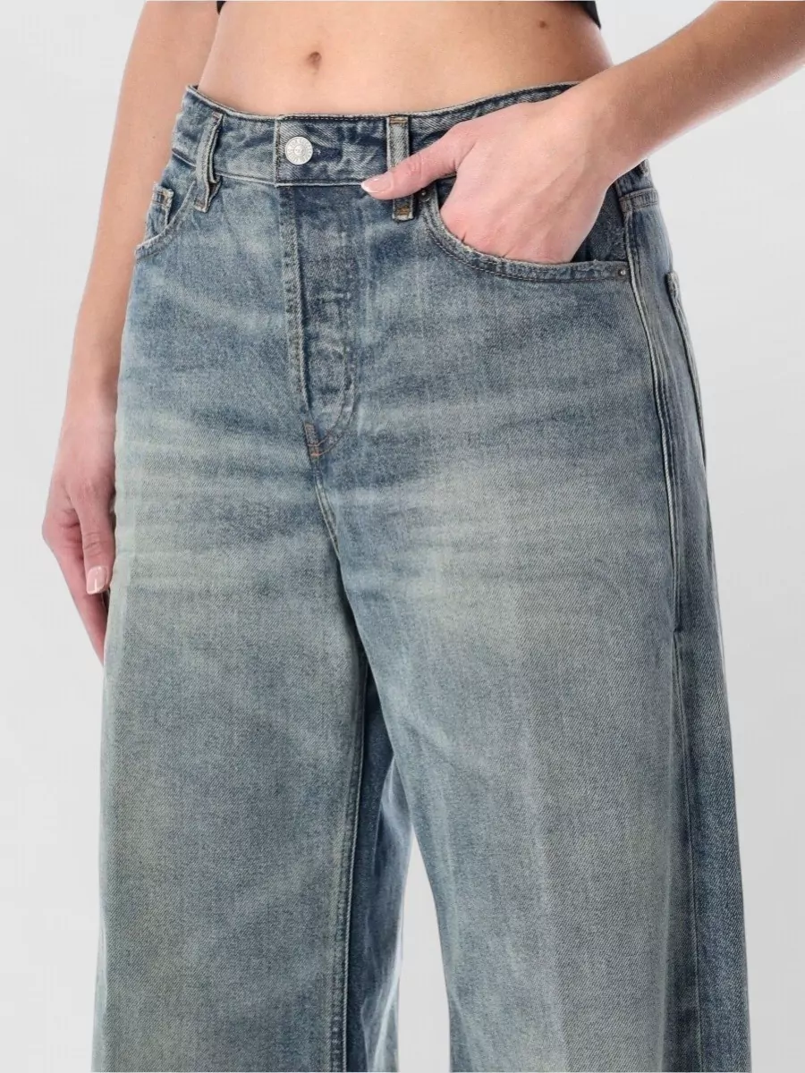 Diesel 1996 D Sire Wide Leg Denim Trousers