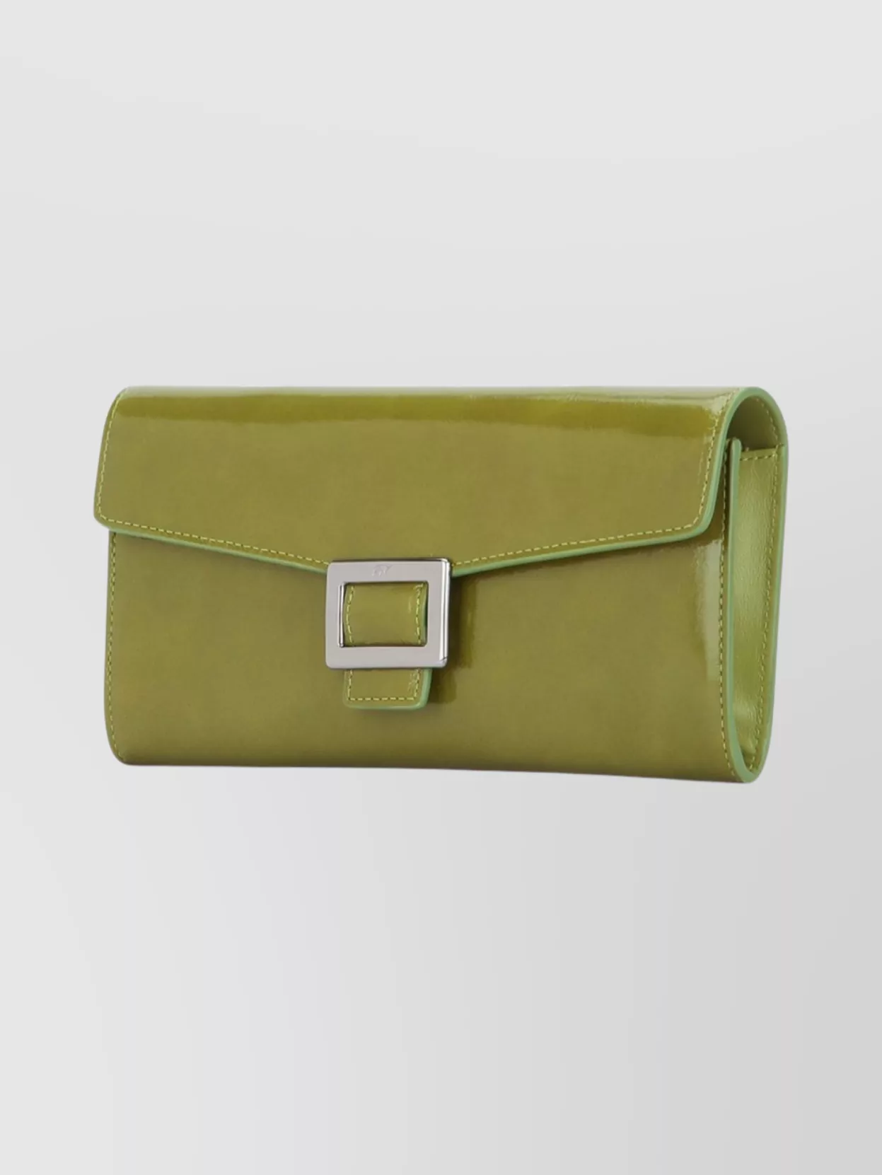 Roger Vivier Chic Wallet Chain Featuring Buckle Detail In Green