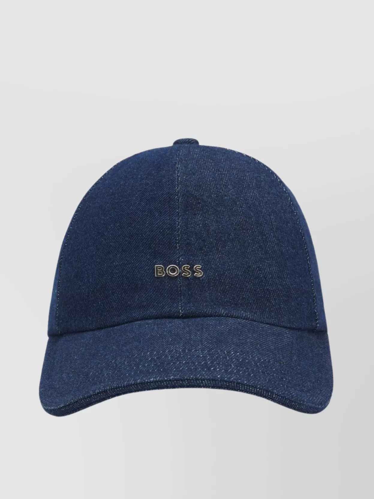 Hugo Boss Curved Brim Denim Texture Hat