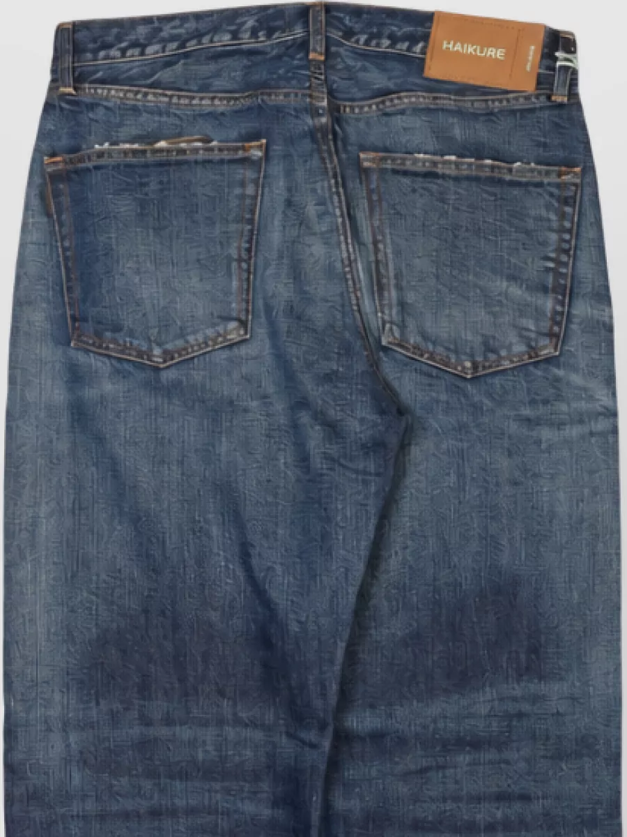 Haikure Denim Straight-Leg Jeans