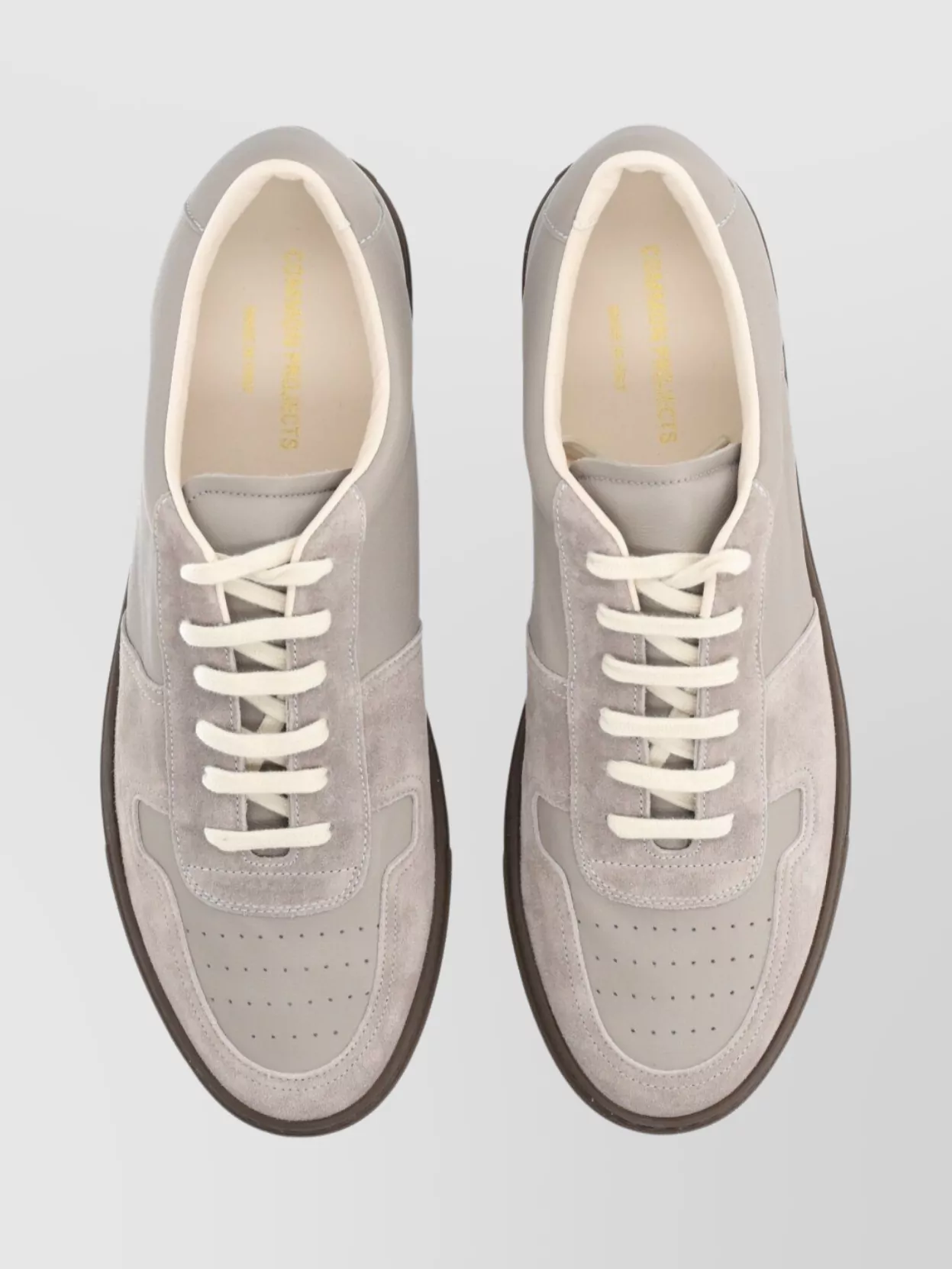 Common Projects Low-Top Sneakers With Suede And Rubber