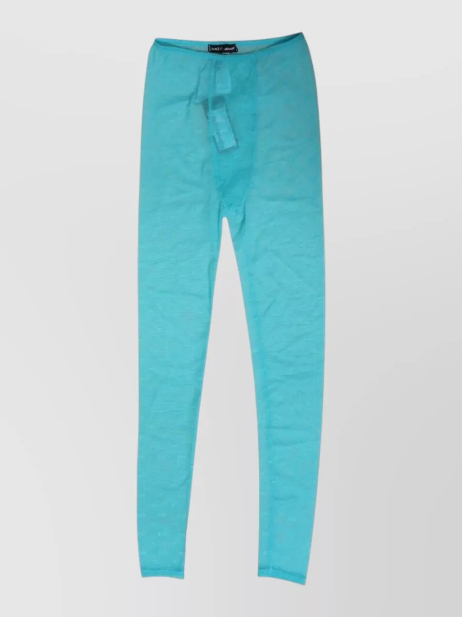 Dolce&Gabbana logo-print slim-fit leggings