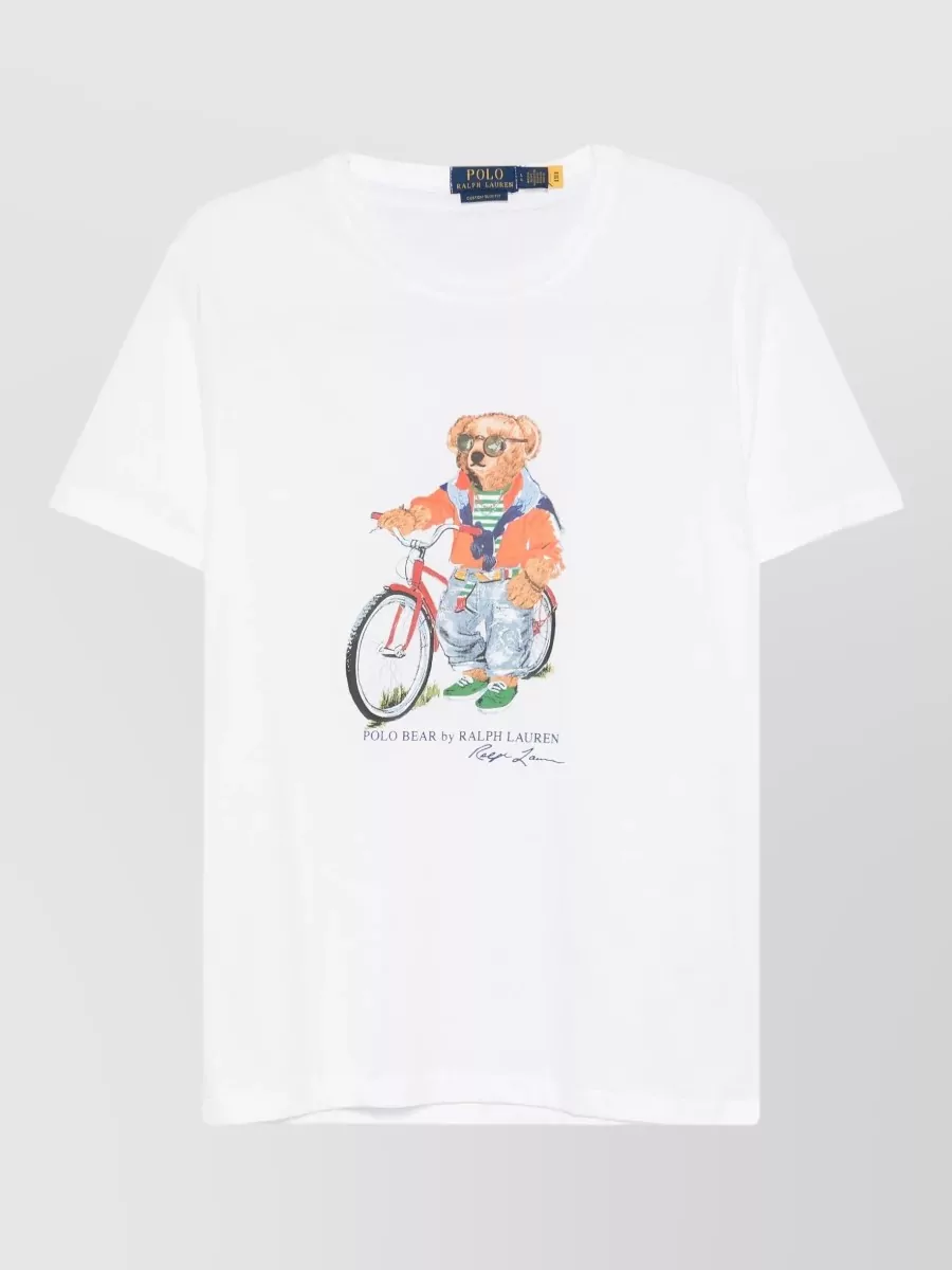 Polo Ralph Lauren cotton slim-fit printed t-shirt