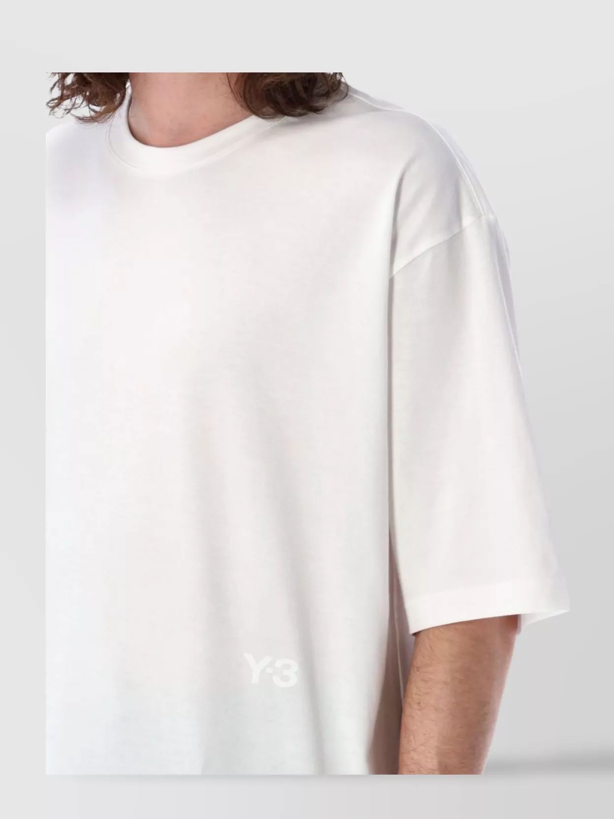 Y-3 Oversized T-Shirt With Short Sleeves And Crew Neck