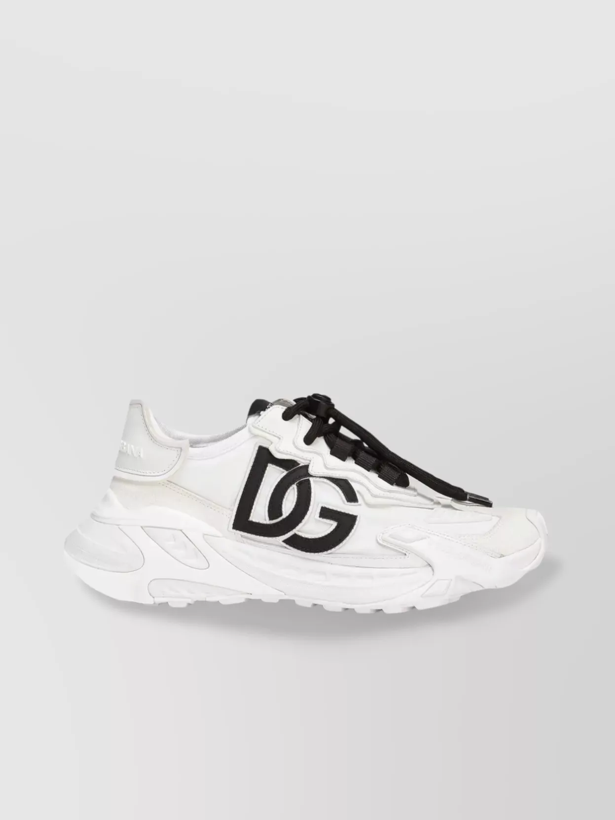 Dolce & Gabbana Day Faster Viscose Fabric Sneakers In Pattern