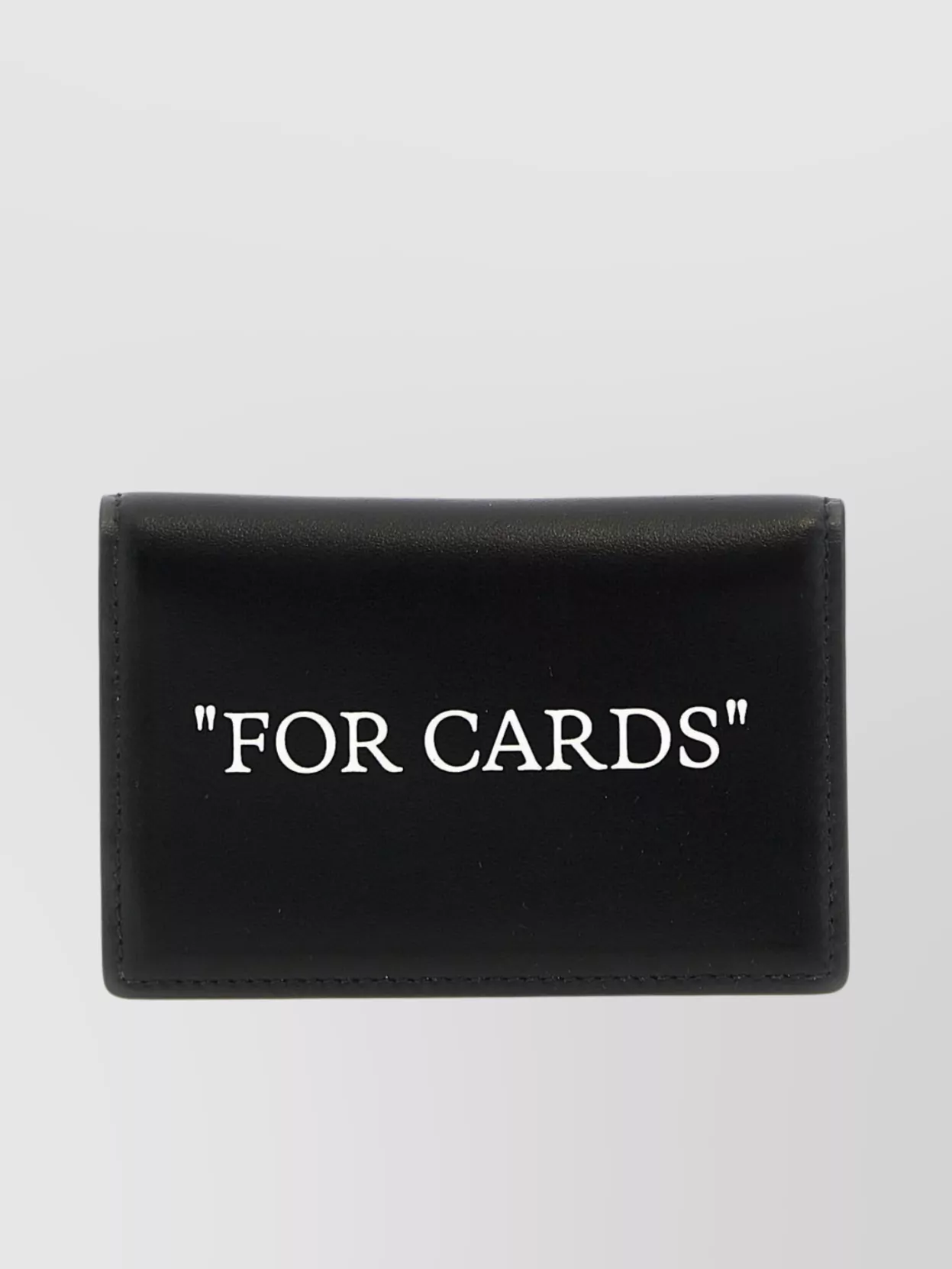 Off-white 'literary Quote' Card Holder
