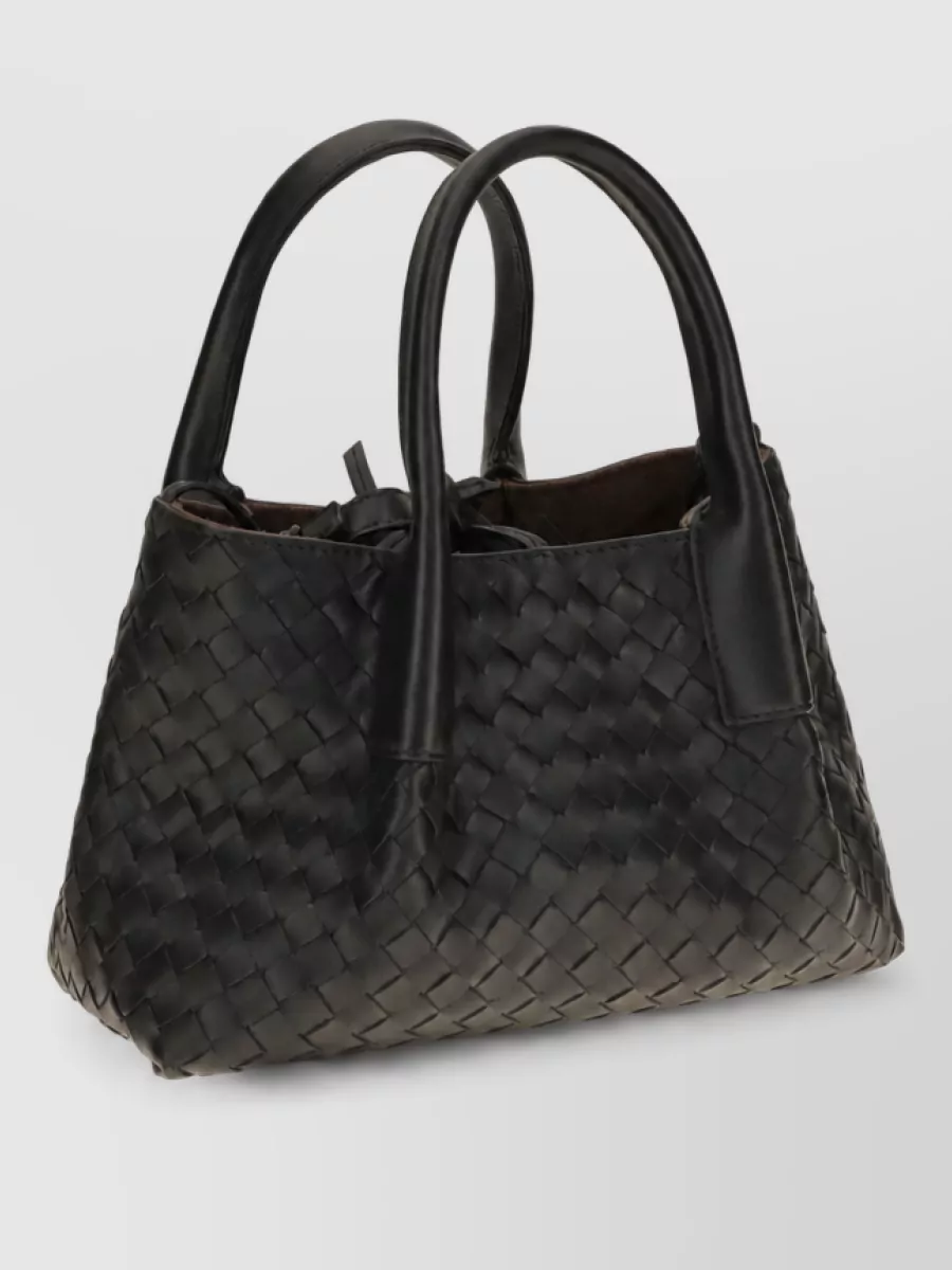 Bottega Veneta pinacoteca small leather tote bag