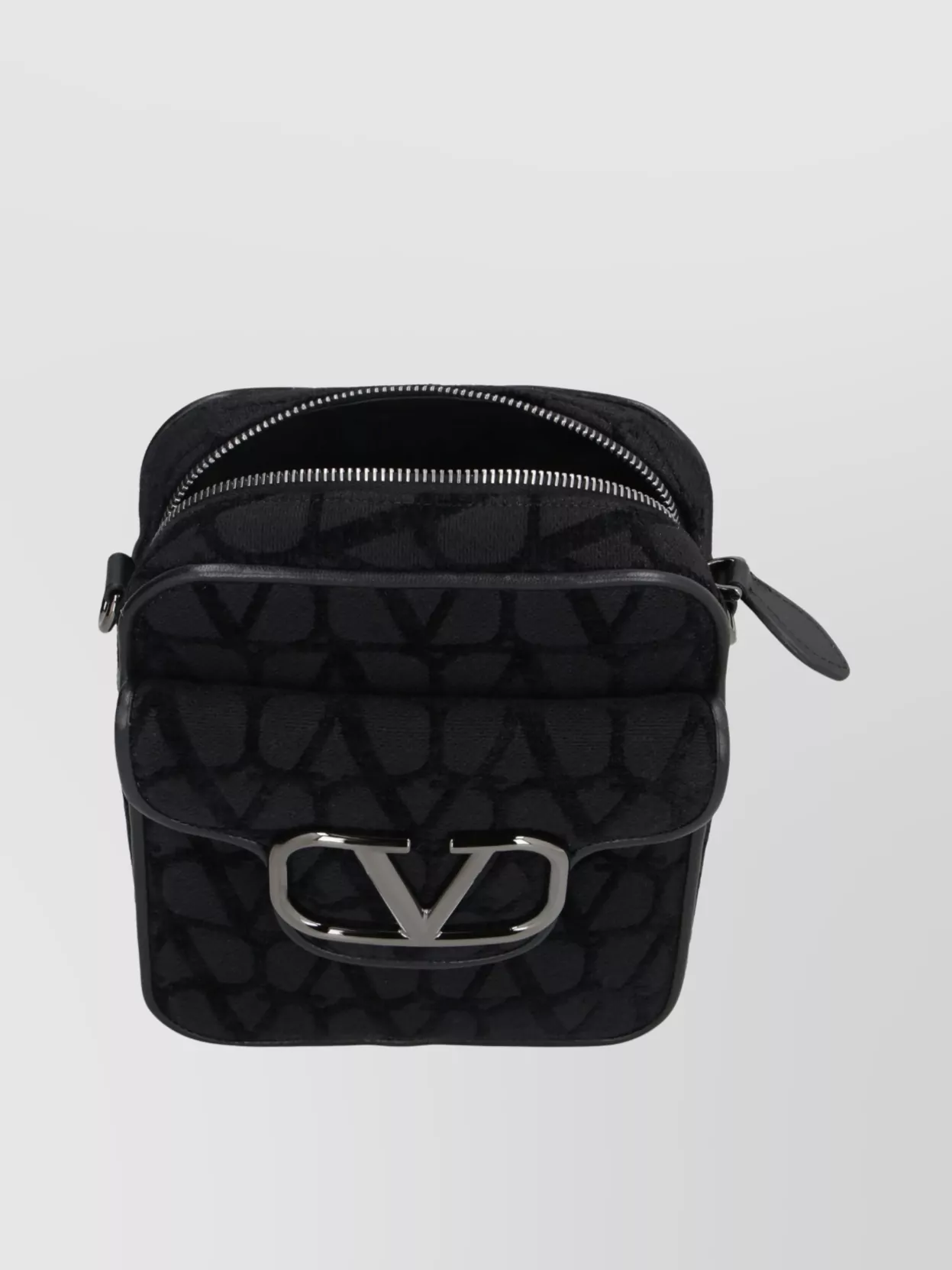Valentino Locò Canvas Crossbody Bag