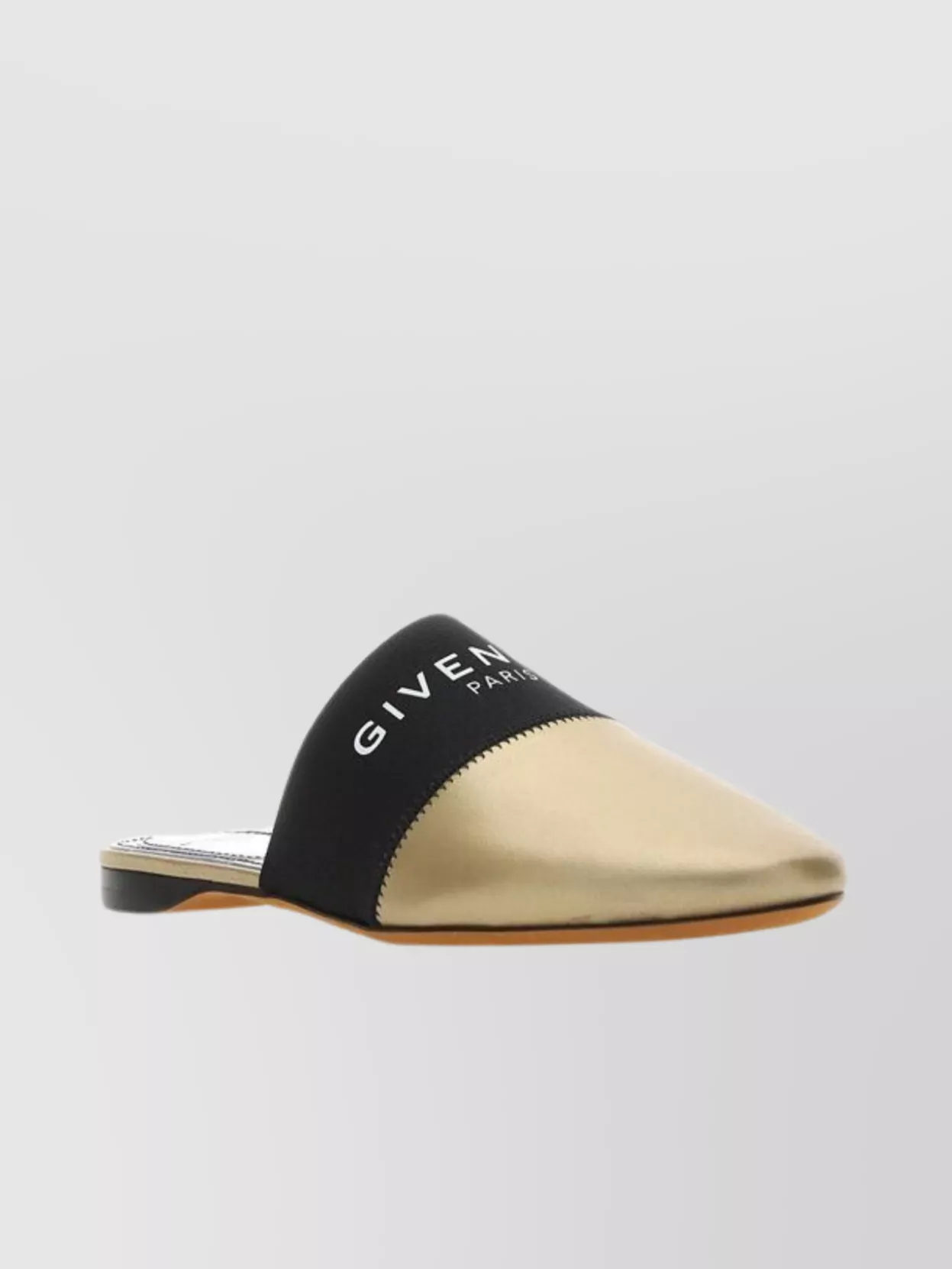 Shop Givenchy Flat Sole Two-tone Mules