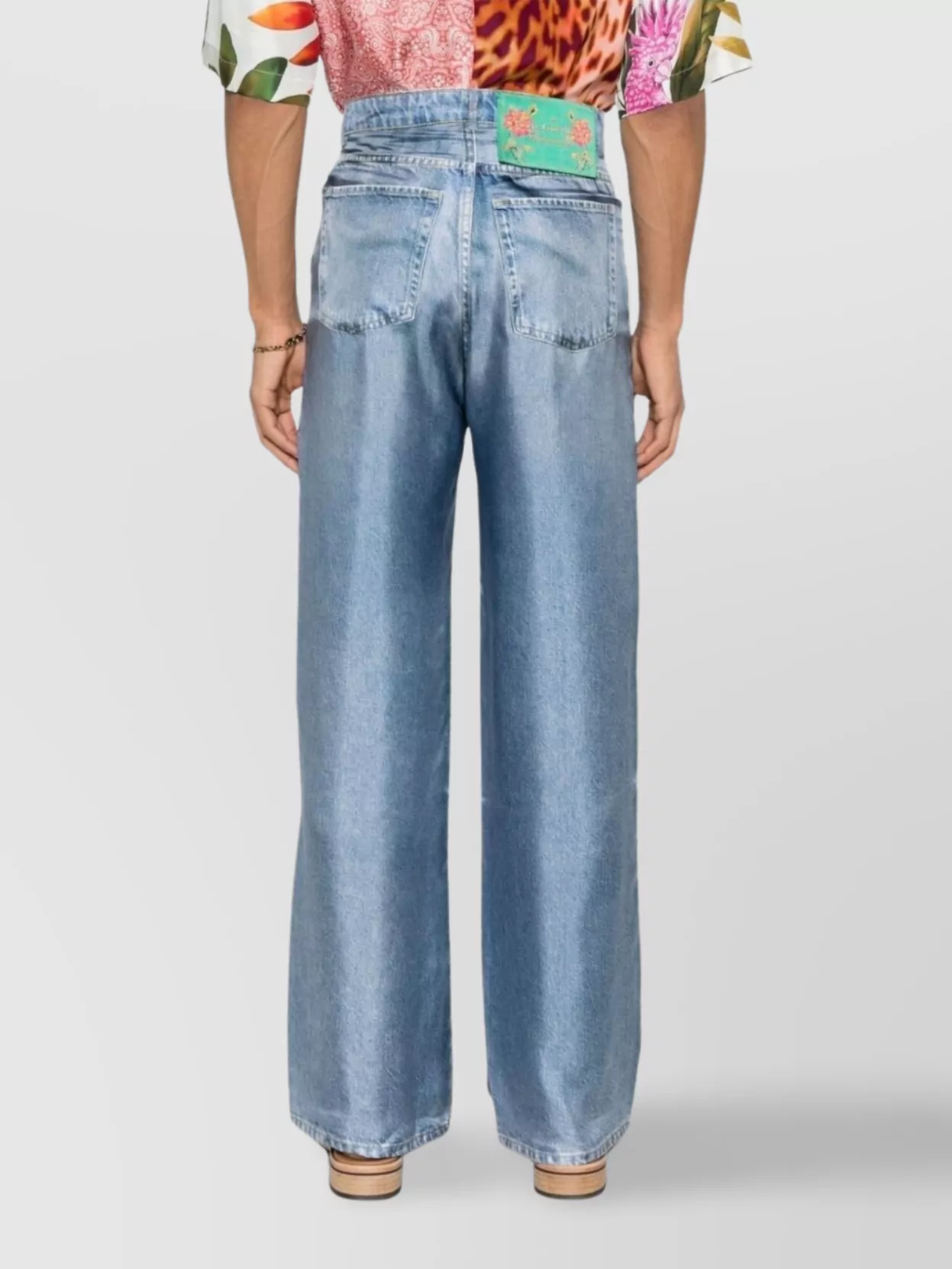 Pierre Louise Mascia Silk Trousers