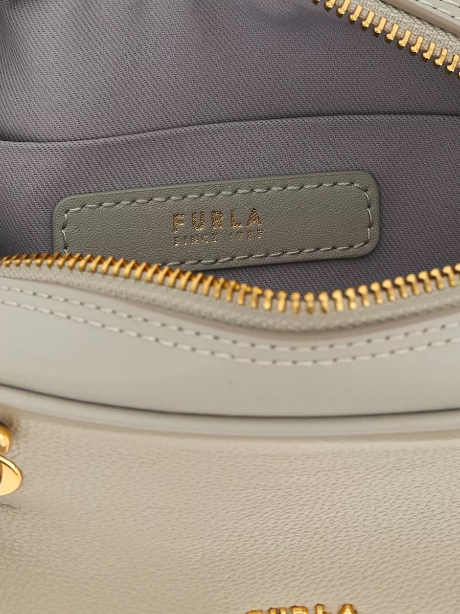 Furla Poppy Small Leather Shoulder Bag