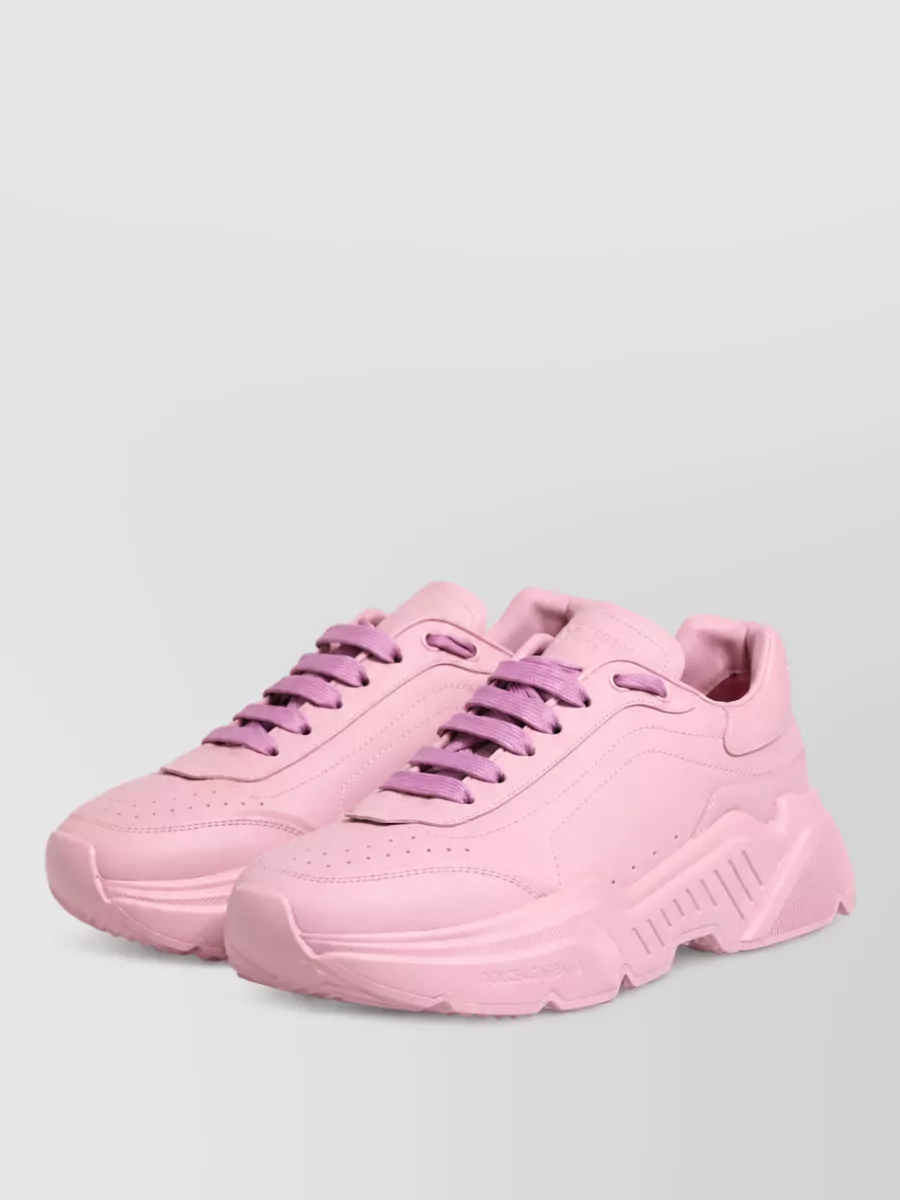 Dolce&Gabbana Leather Low-Top Sneakers