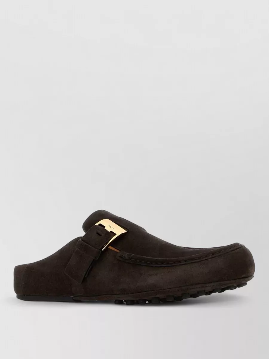 Tod's suede slippers