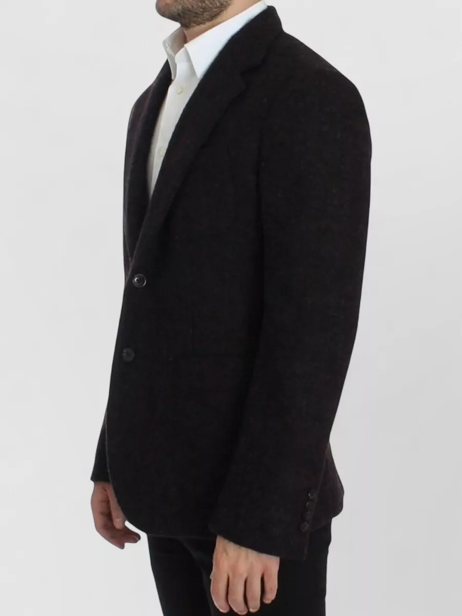 Dolce&Gabbana Alpaca Single-Breasted Blazer