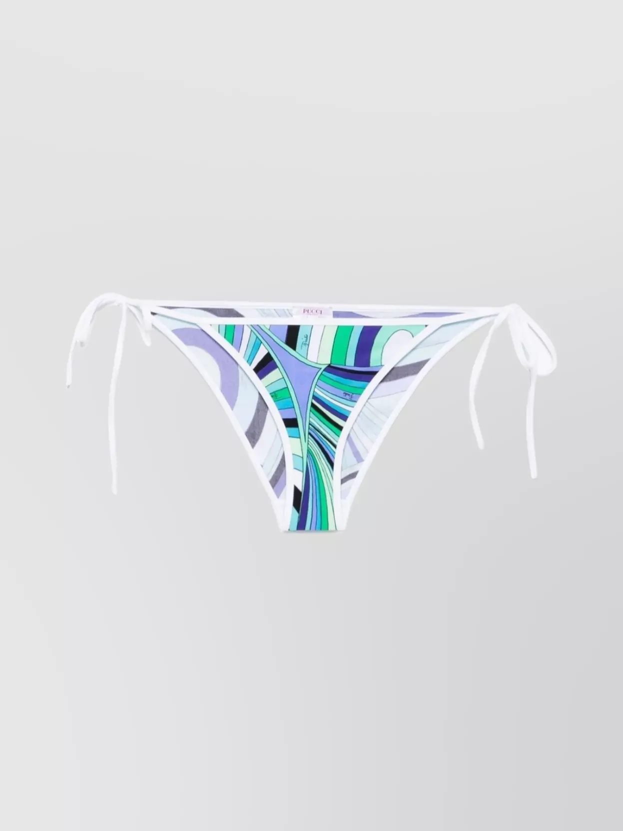 Pucci Side-tie Low-rise Bikini Bottom