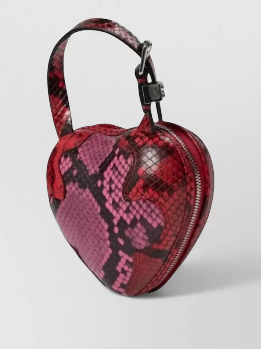 Ganni Mini Hobo Mini Printed Clutch Bag