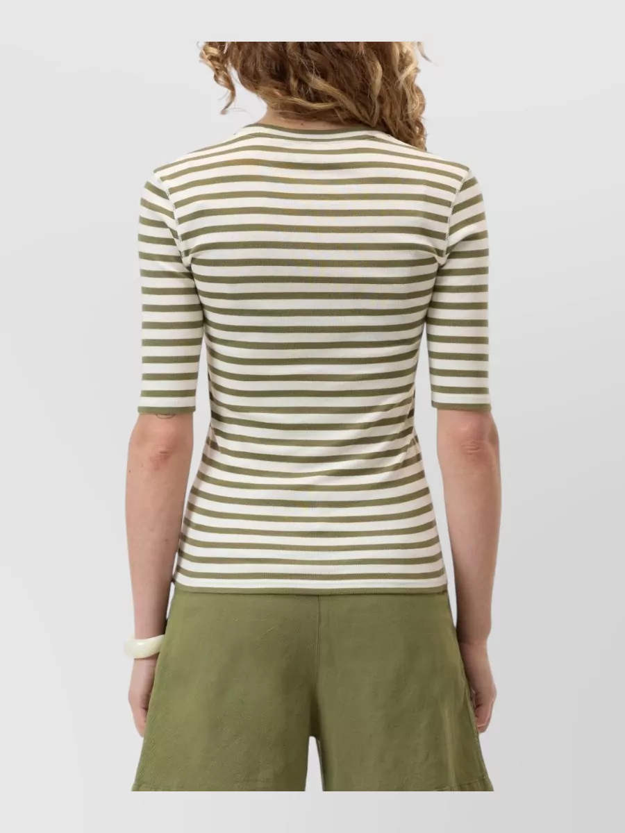 Closed Striped Cotton T-Shirt