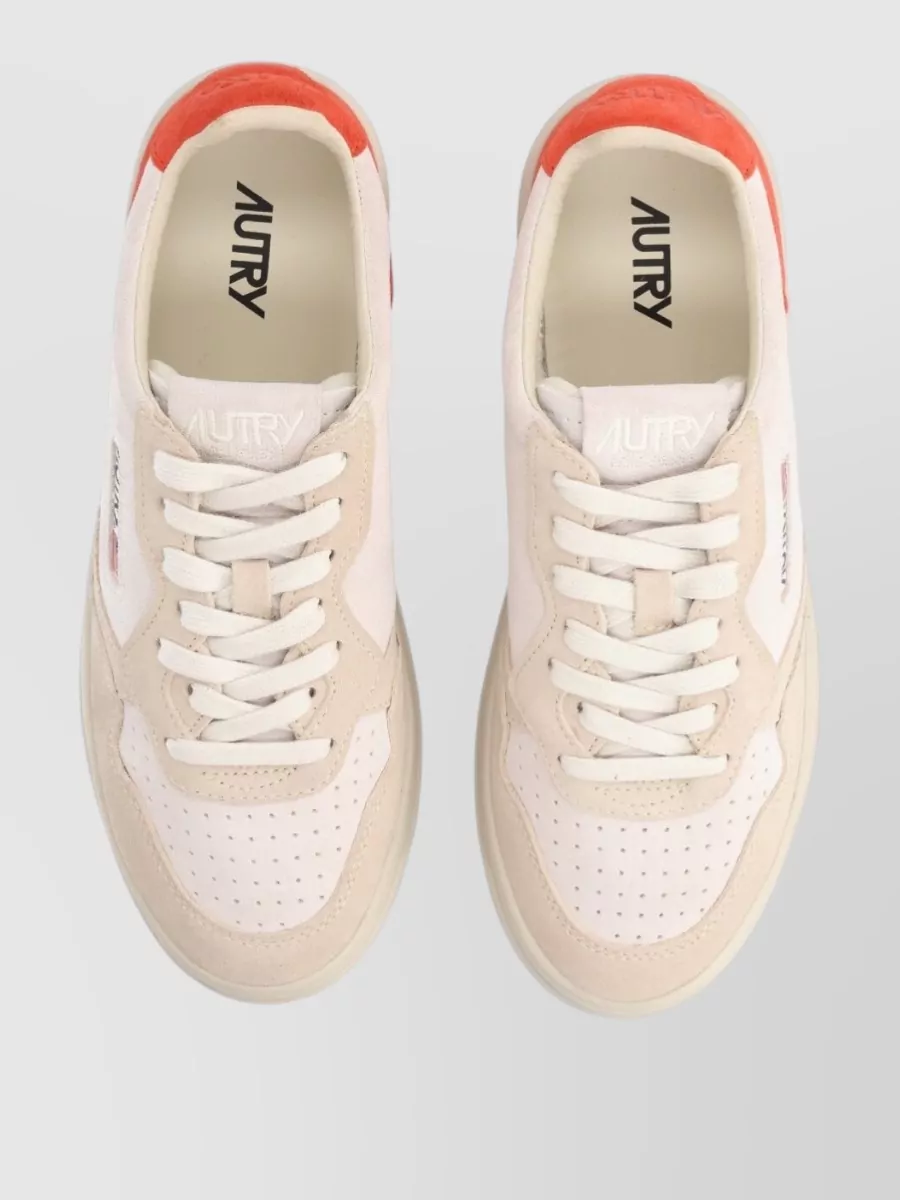 Autry Suede Low-Top Sneakers