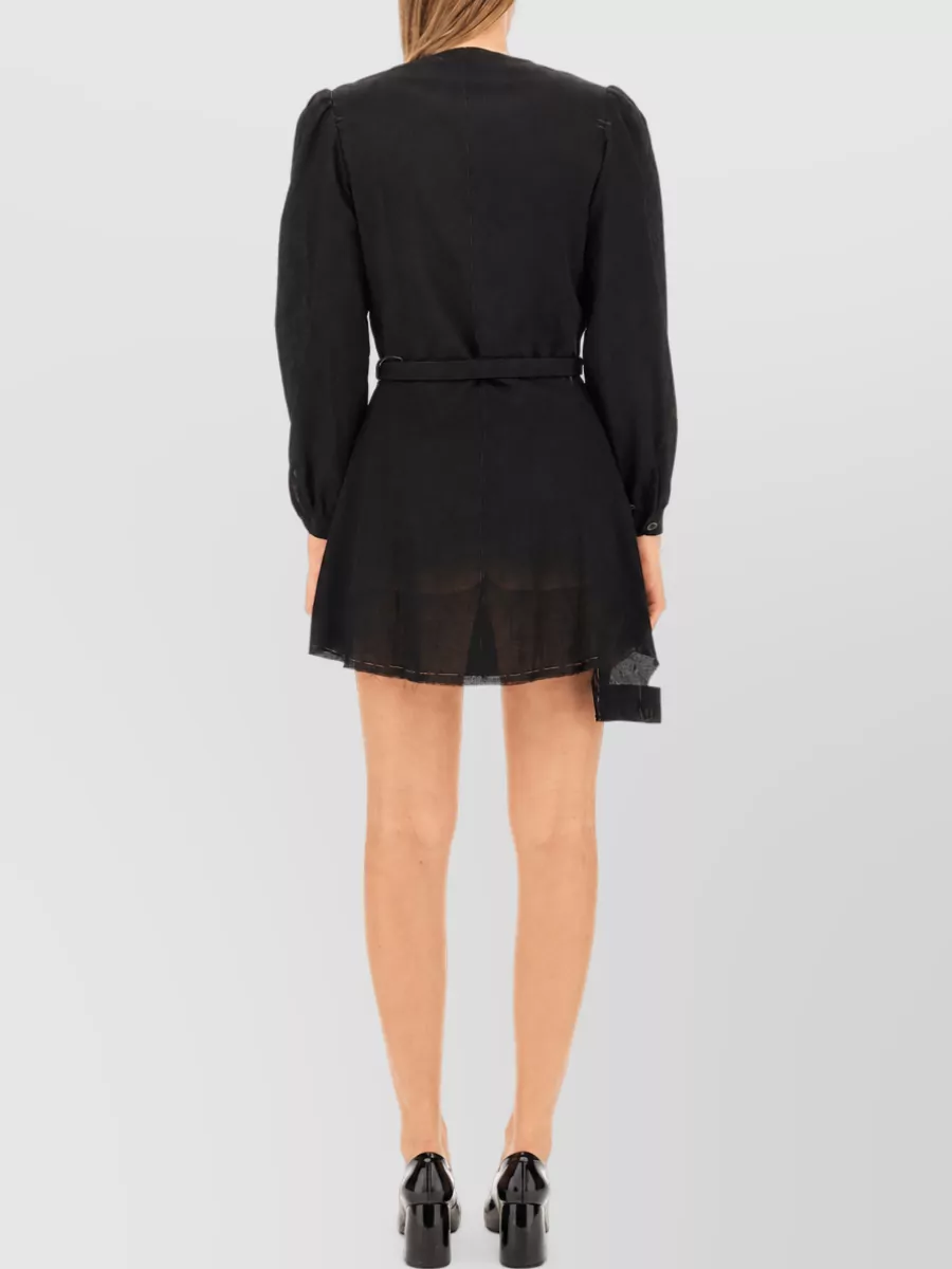 Maison Margiela Virgin Wool Mini Dress
