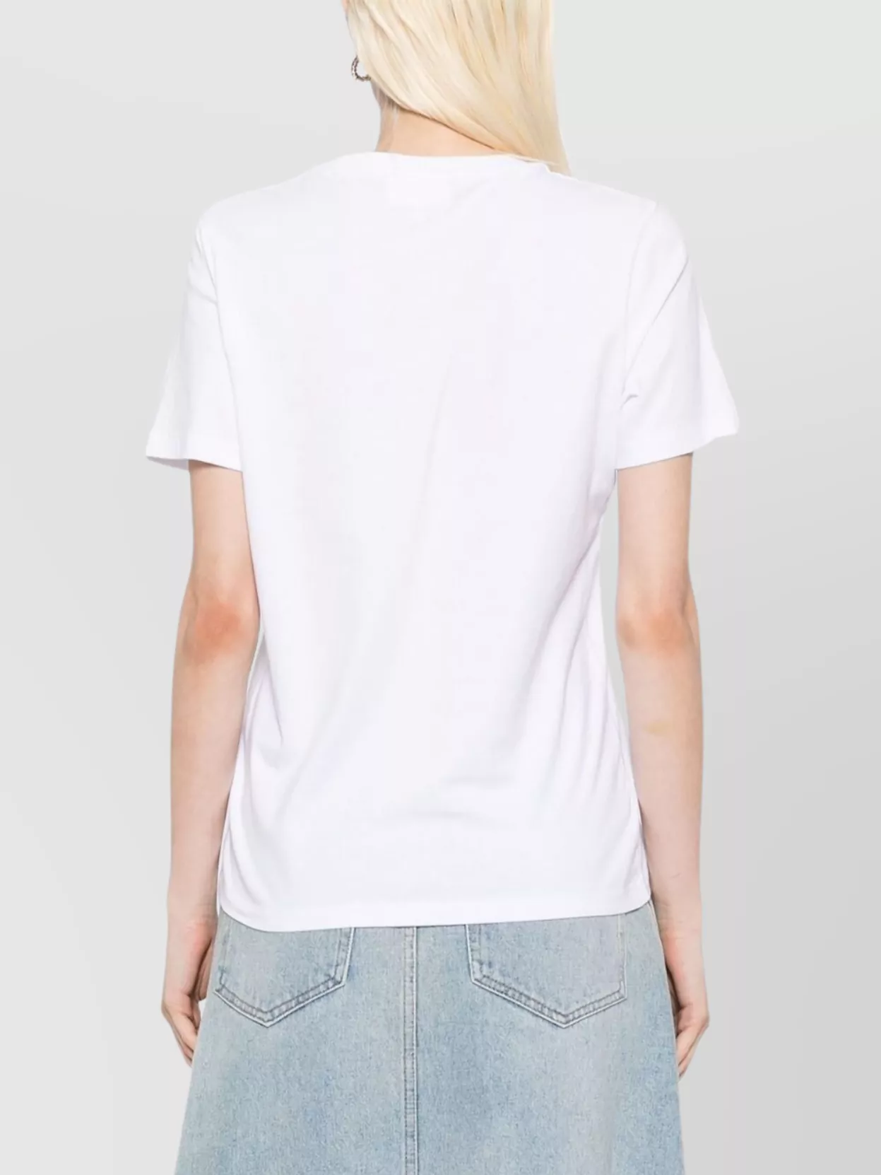 Maison Kitsuné Cotton T-Shirt Featuring Baby Fox Design