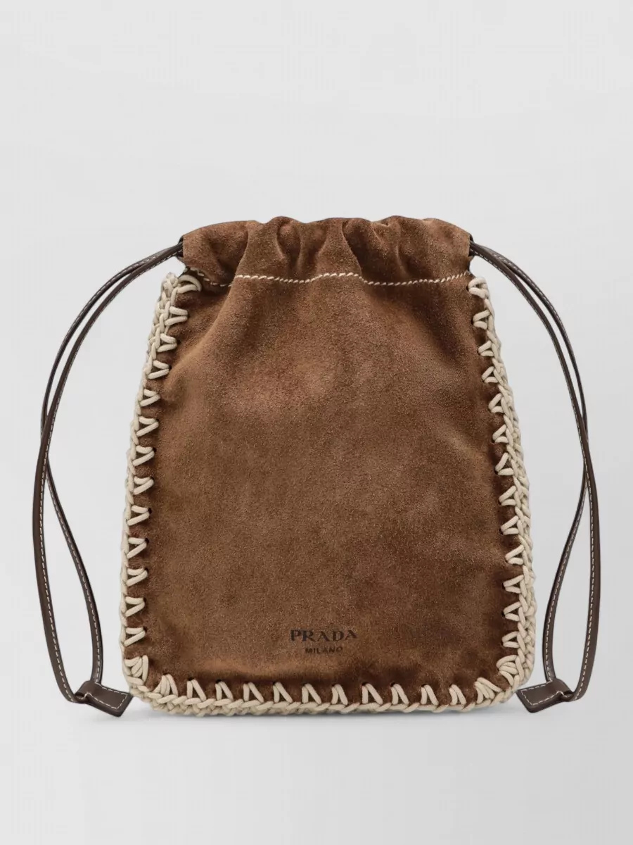 Prada Na Leather Backpack