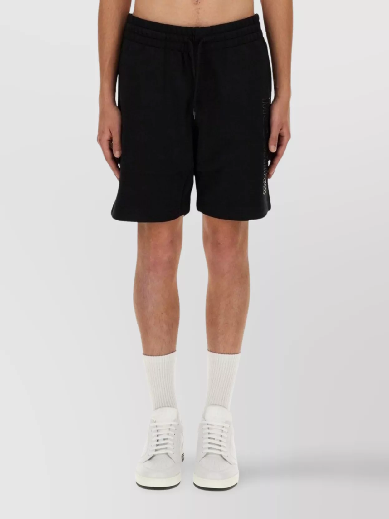Moschino Bermuda Cotton Shorts Elastic Waistband