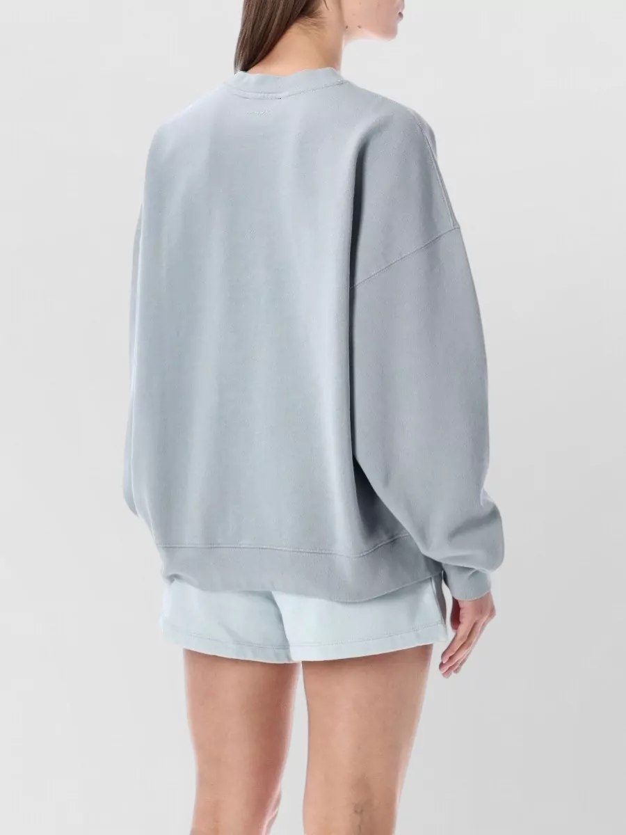 Anine Bing Cotton Oversized Sweatshirt