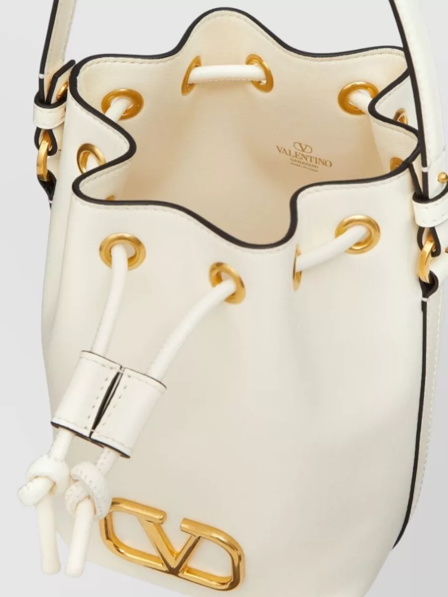 Valentino Garavani Vlogo Mini Shoulder Bag Bucket Style