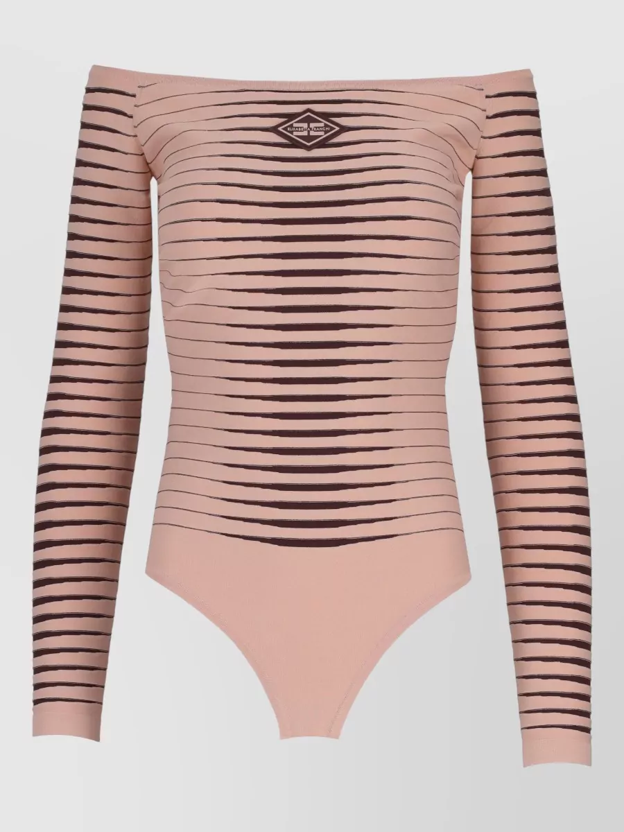 Elisabetta Franchi Fine-knit bodysuit